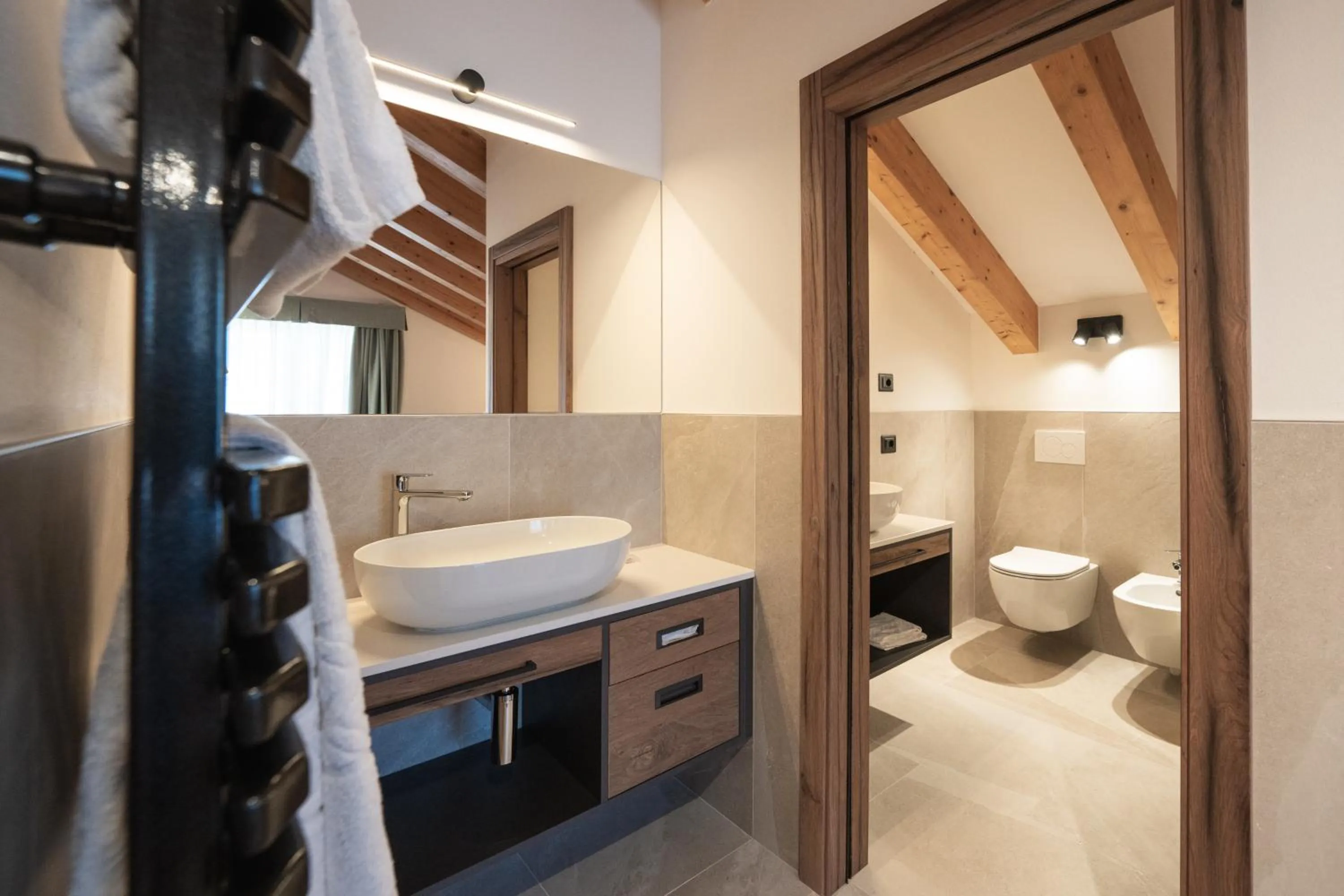 Toilet in Hotel Garden