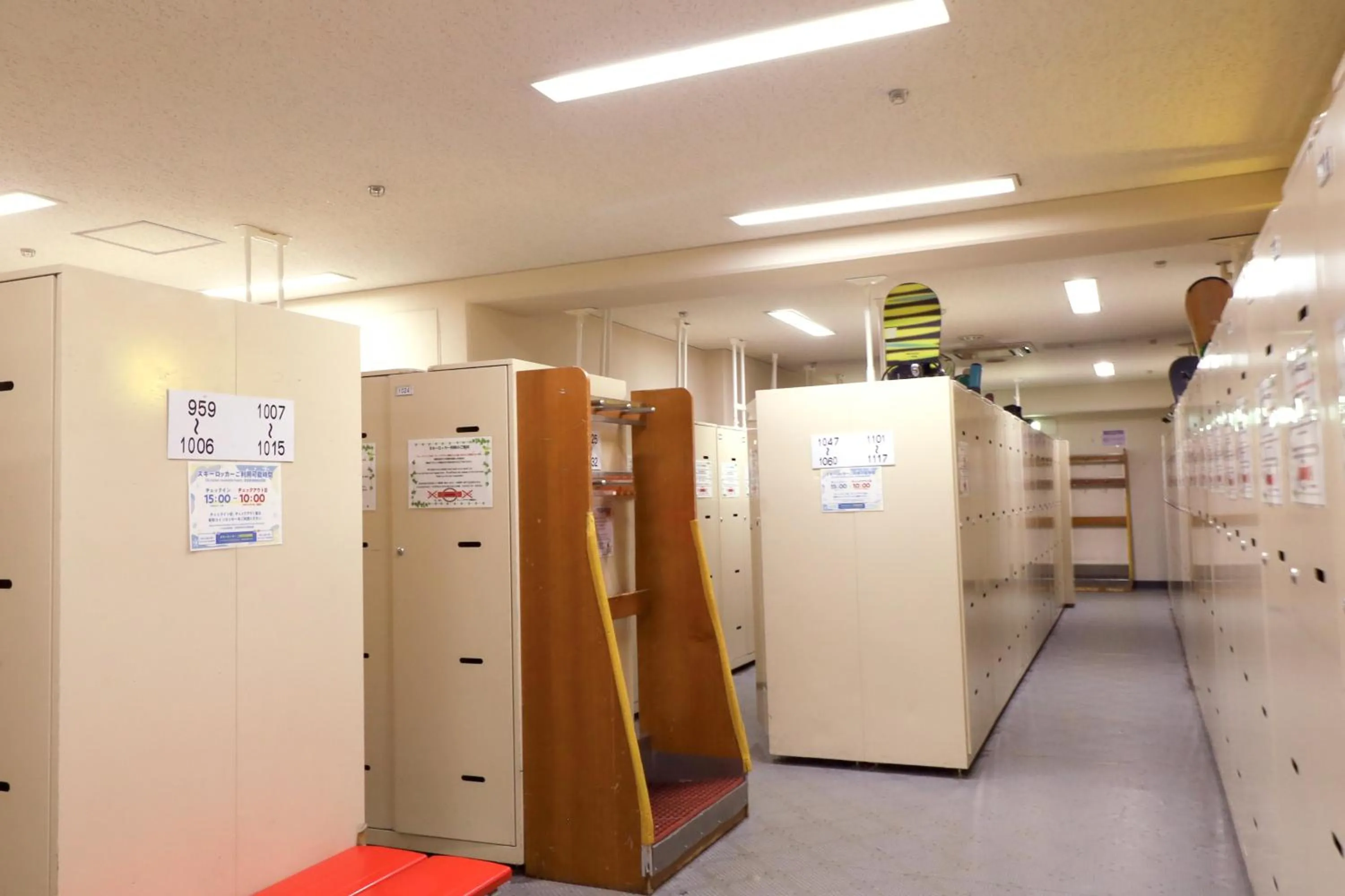 locker in Hotel Angel Grandia Echigo Nakazato