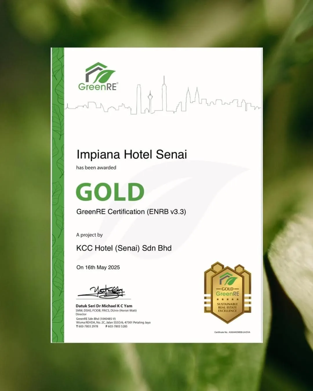 Property building in Impiana Hotel Senai