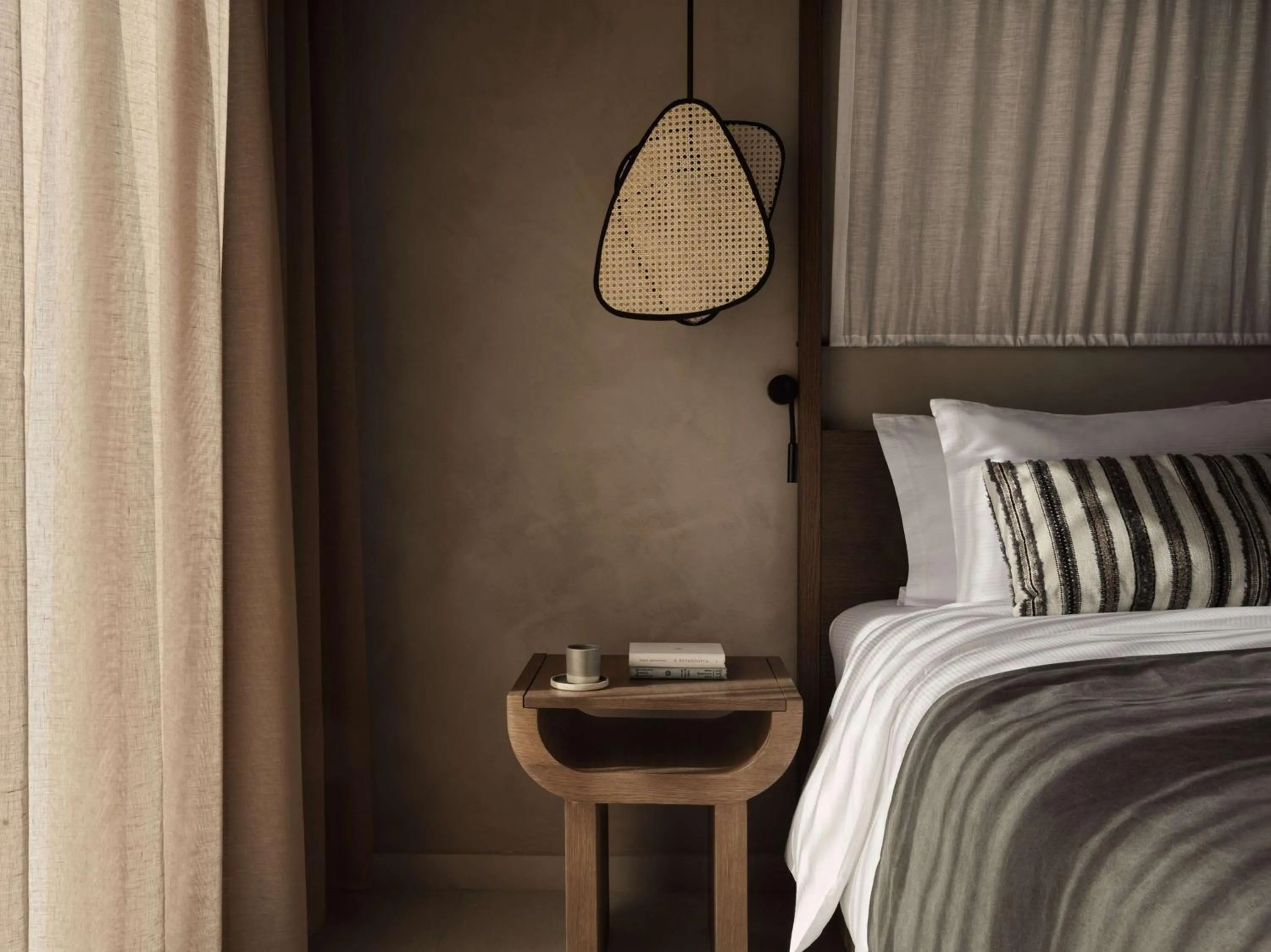 Bed in Lindian Village, Curio Collection by Hilton