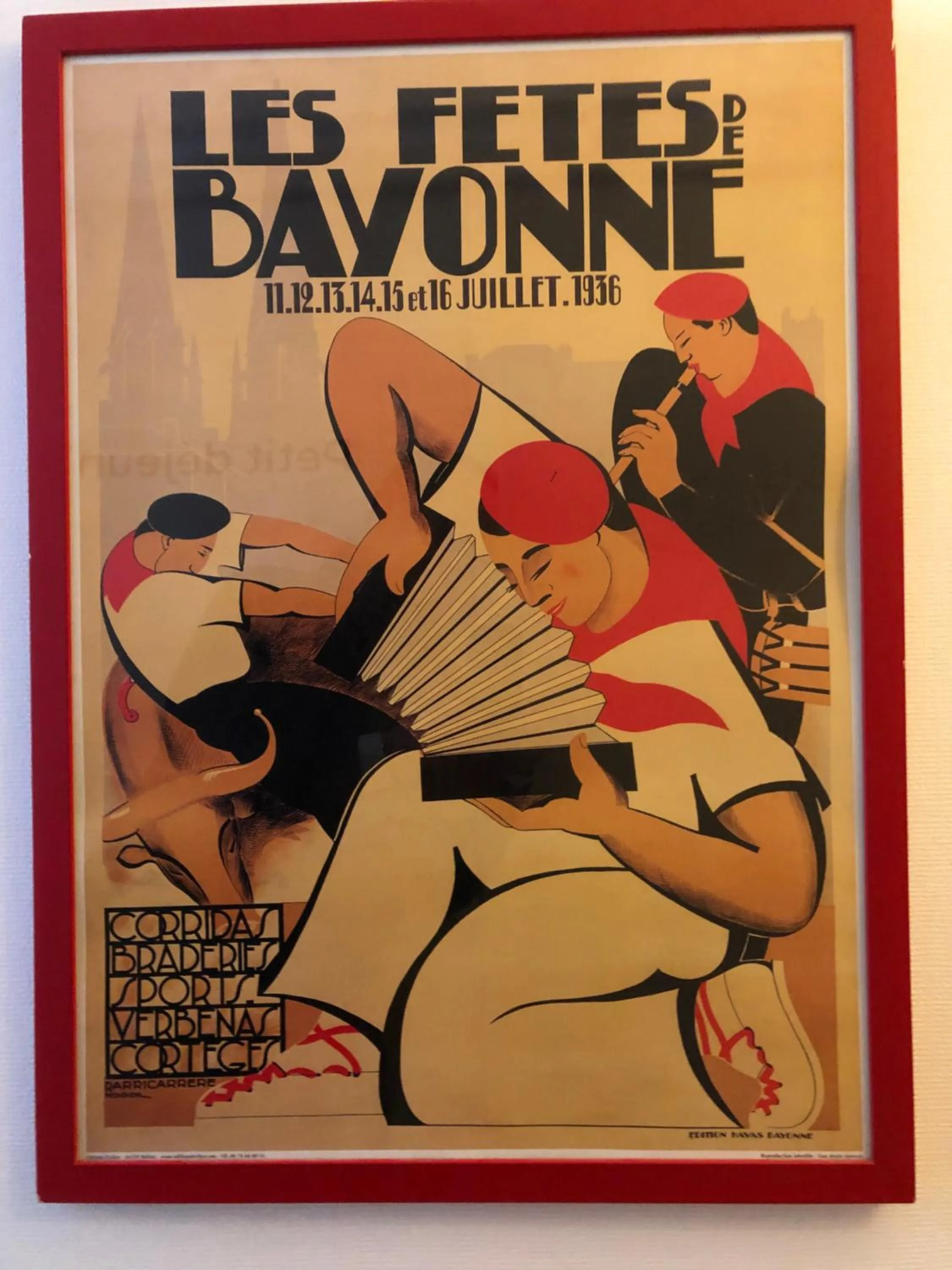 Decorative detail in Hôtel Ursula