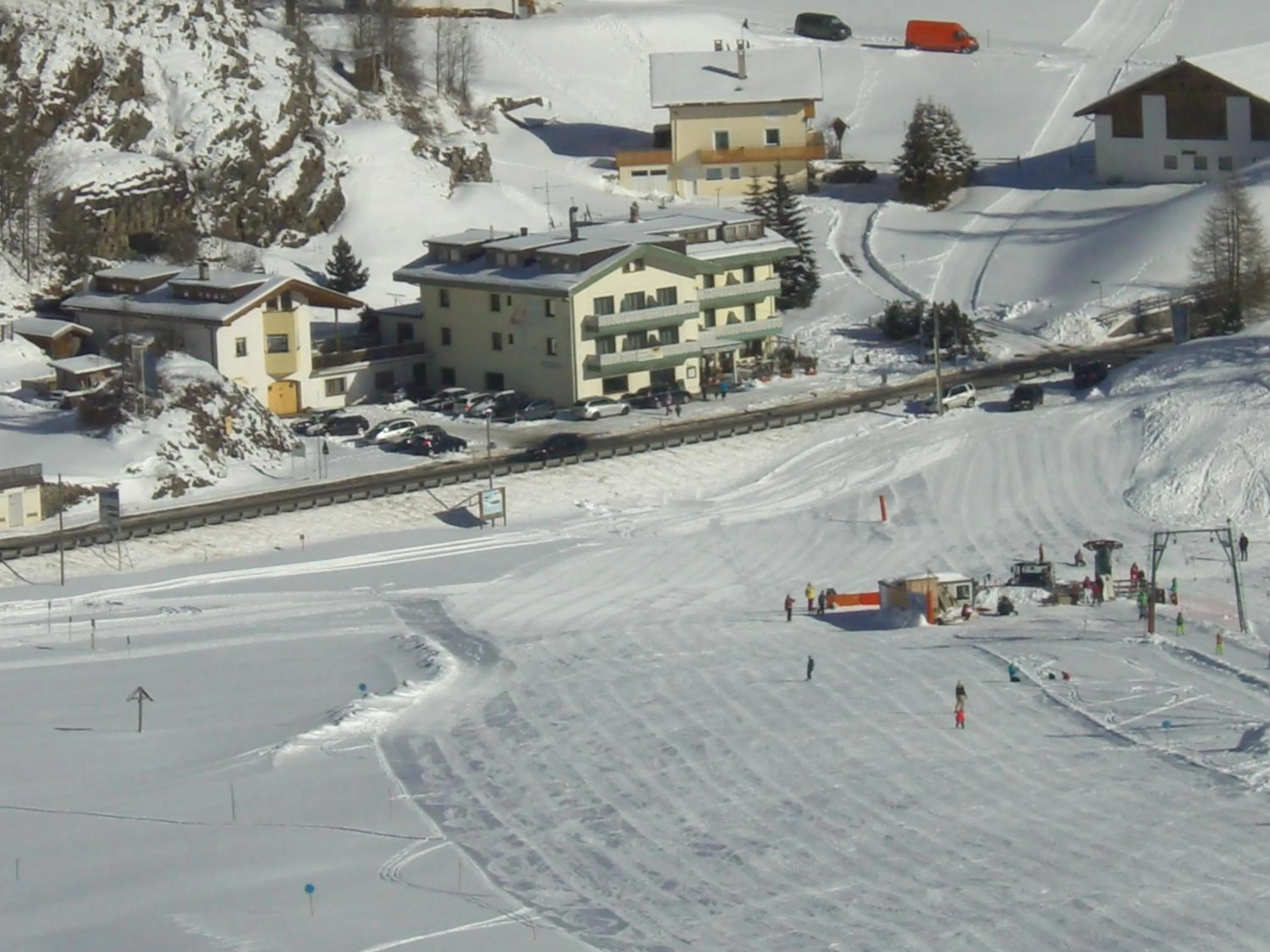 Bird's eye view in Reschnerhof