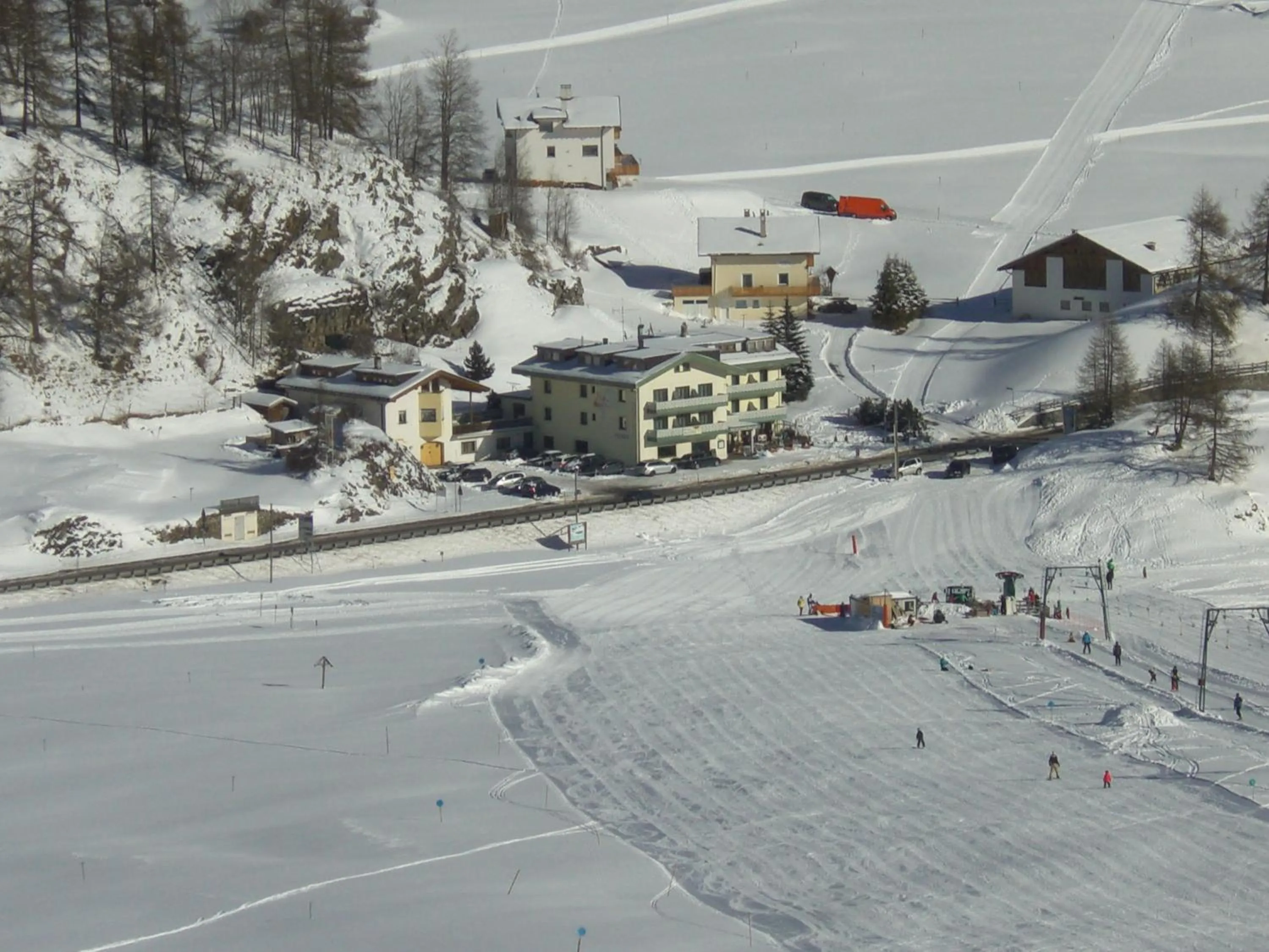 Bird's eye view in Reschnerhof