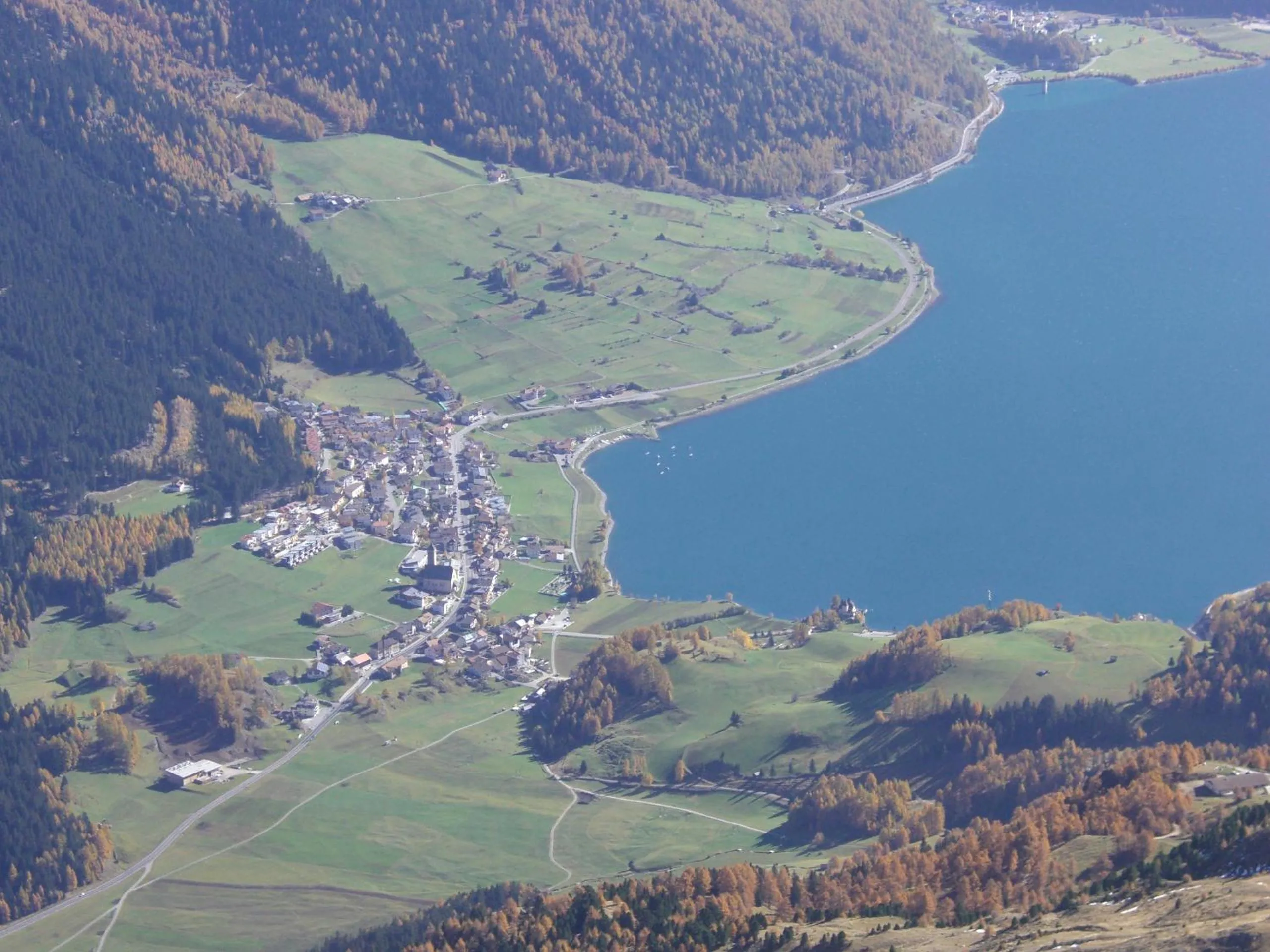 Natural landscape in Reschnerhof