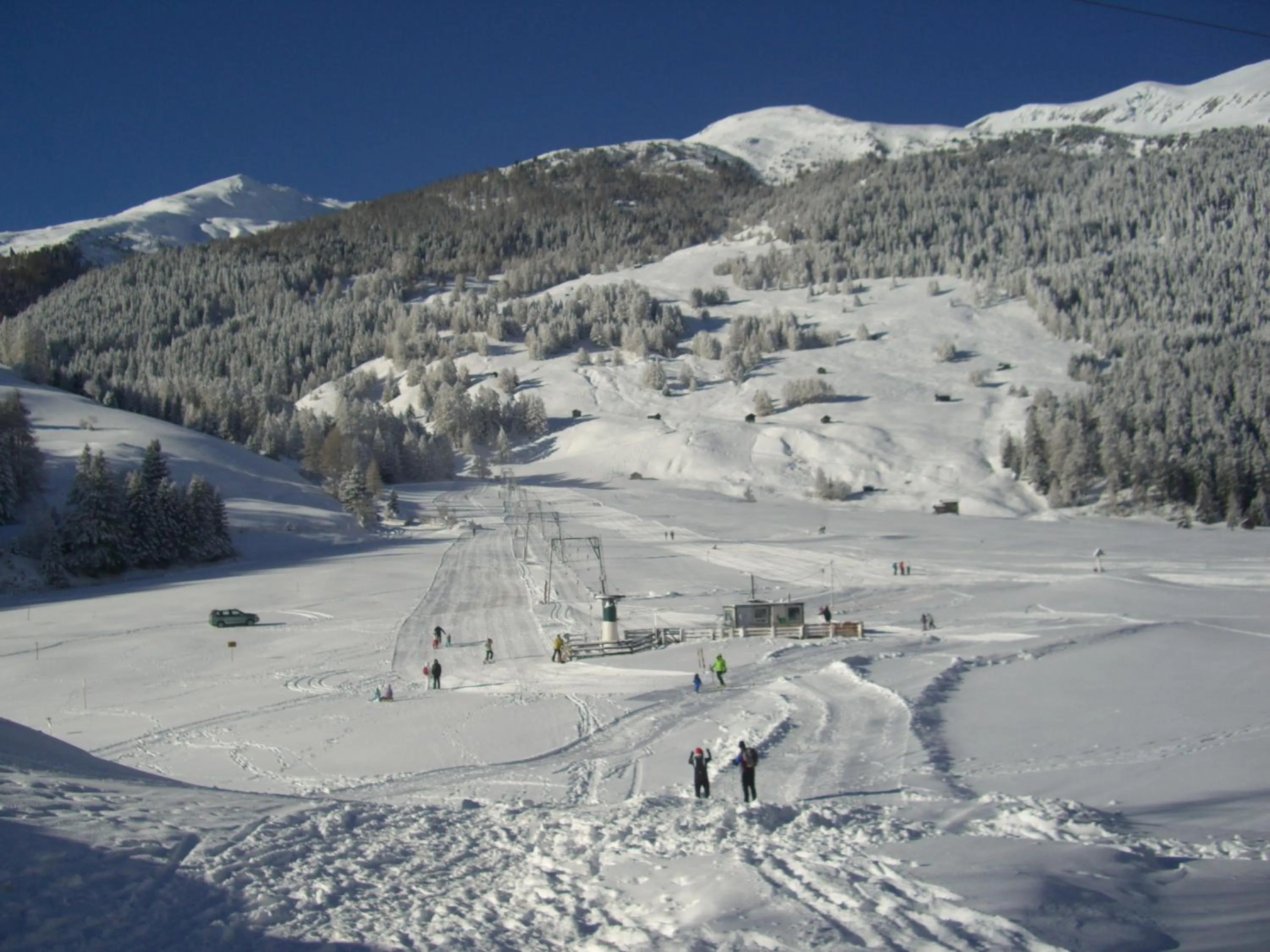 Natural landscape in Reschnerhof
