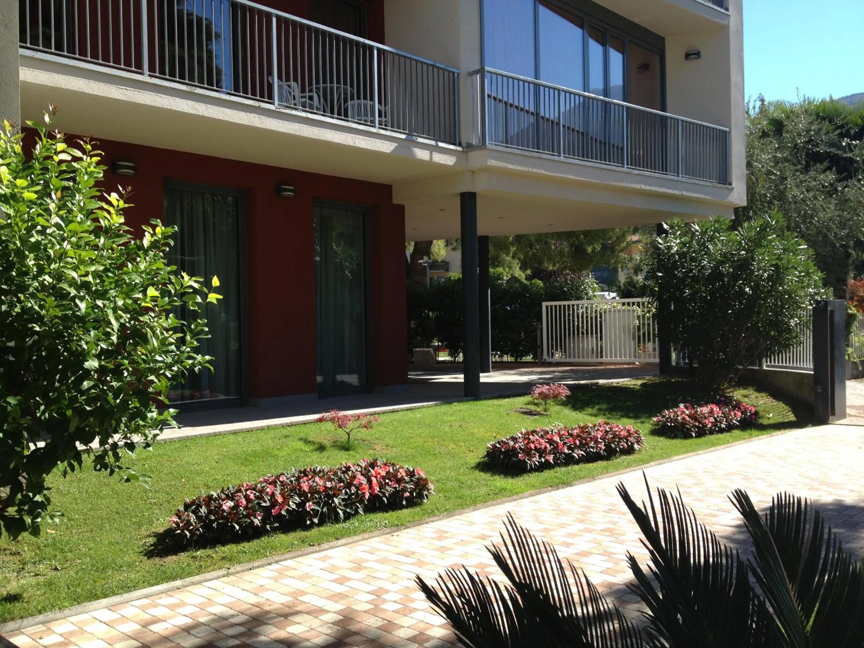 Garden in Hotel Villa Rosa