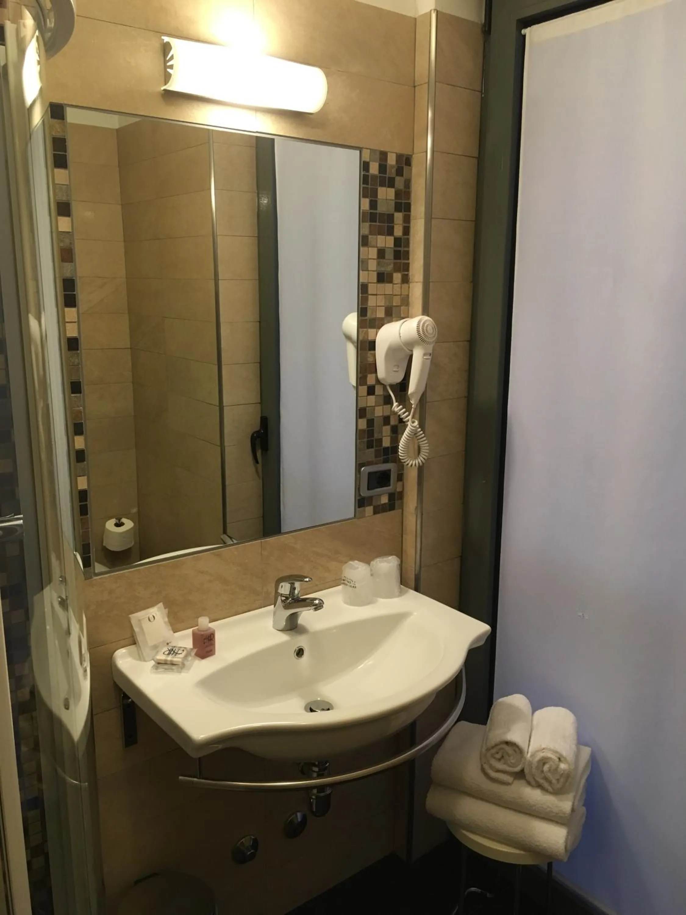 Bathroom in Hotel Villa Rosa