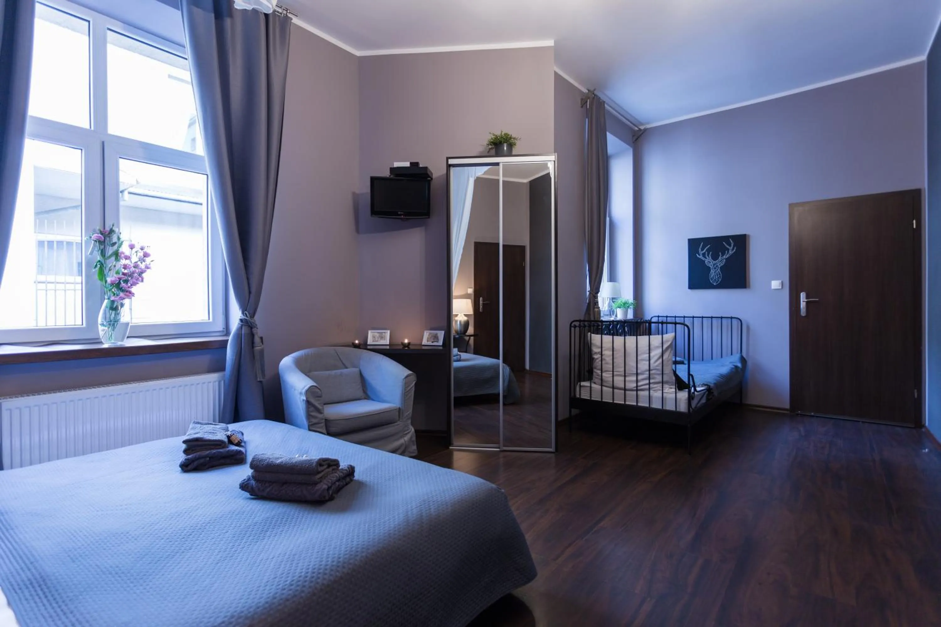 Bed in Angel House Aparthotel