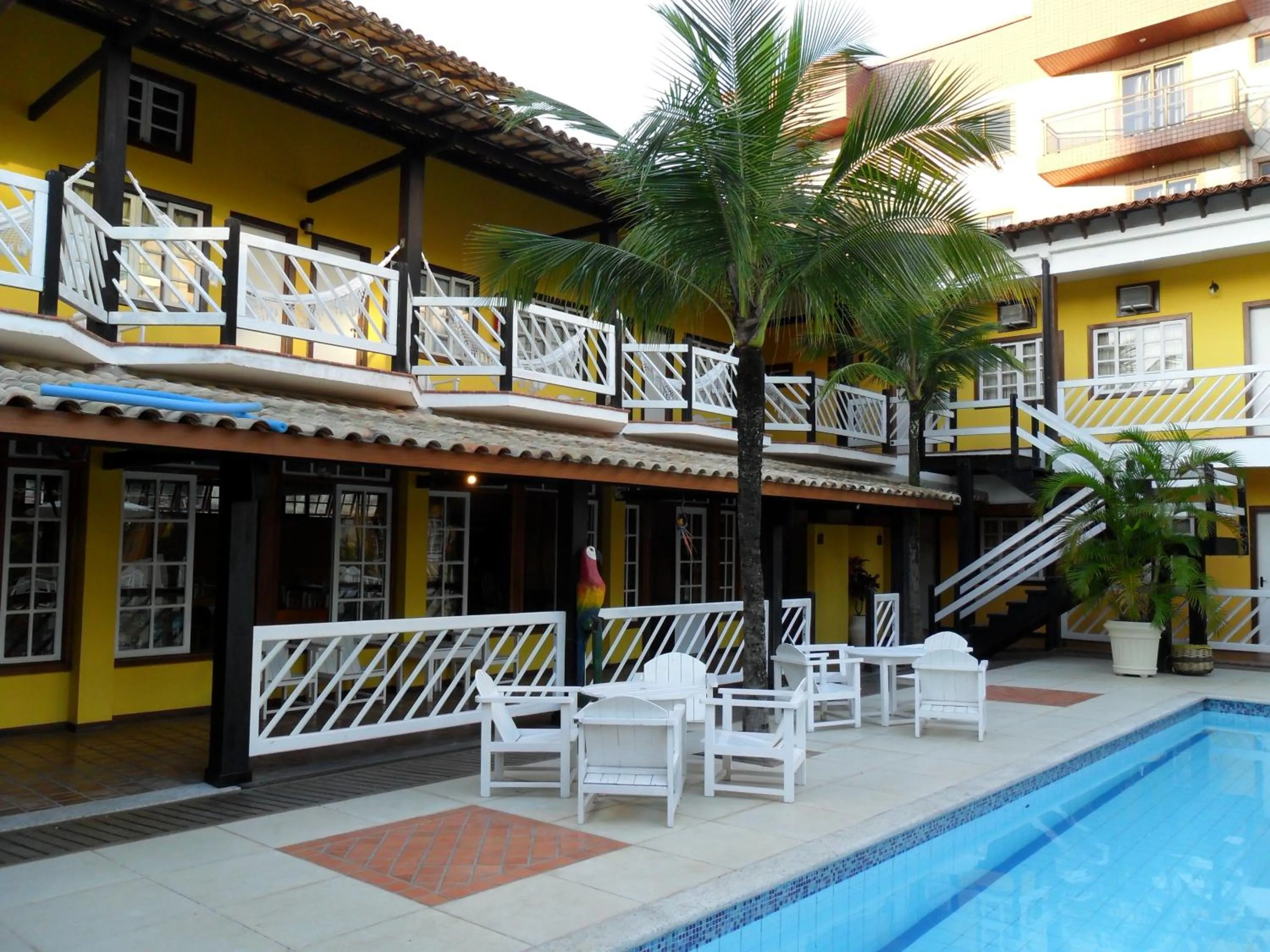 Patio in Hotel Mar de Cabo Frio