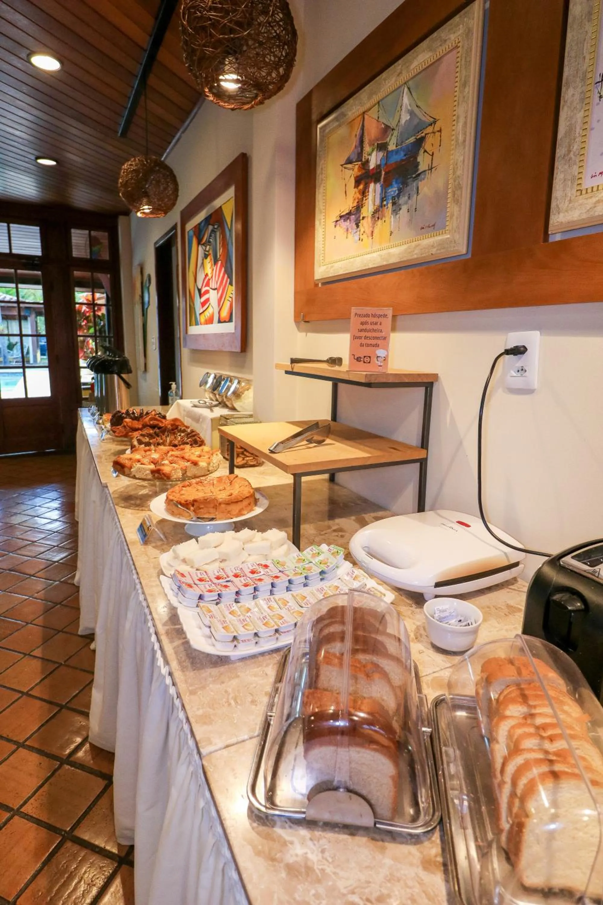 Breakfast in Hotel Mar de Cabo Frio