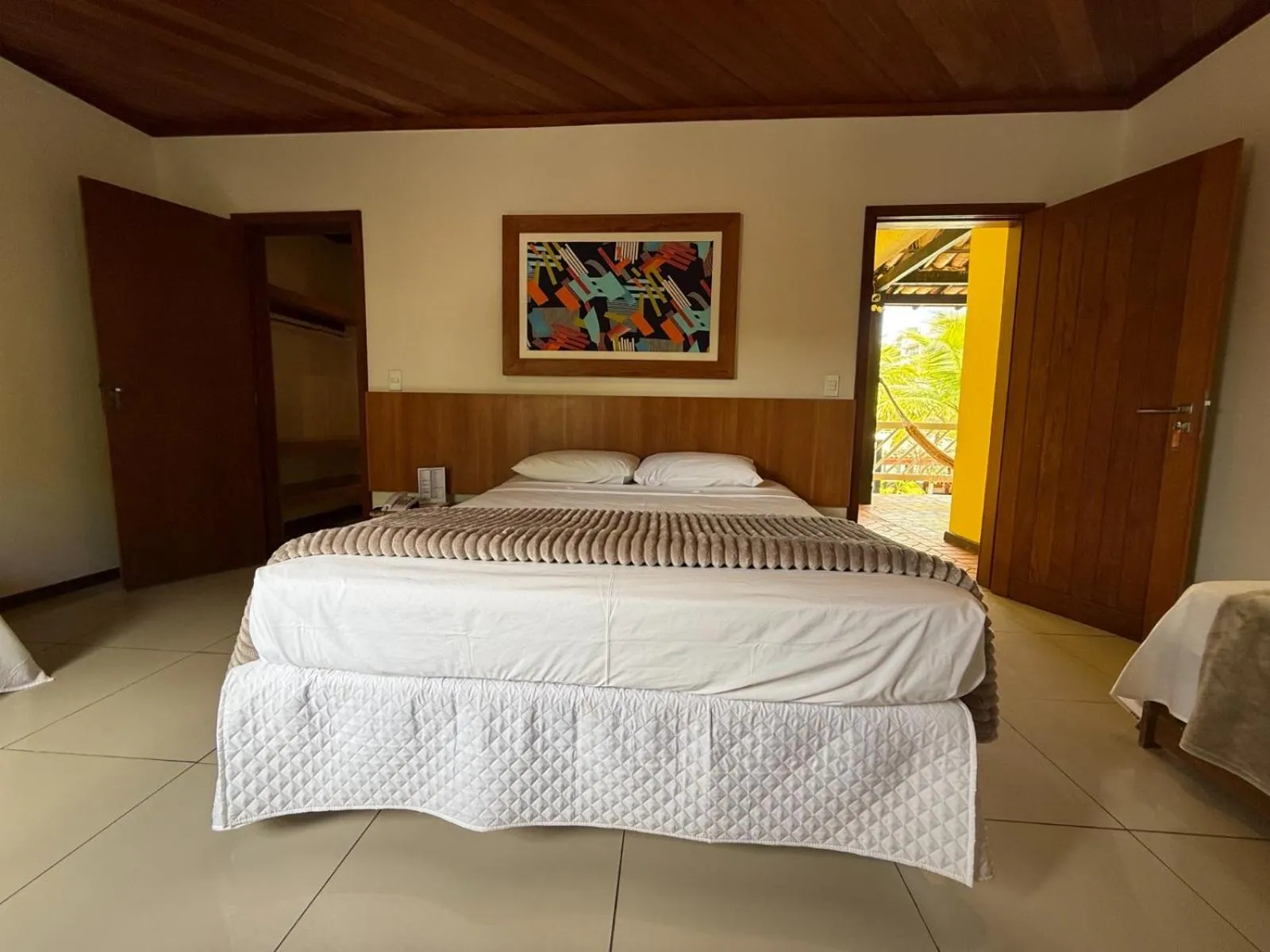Bed in Hotel Mar de Cabo Frio