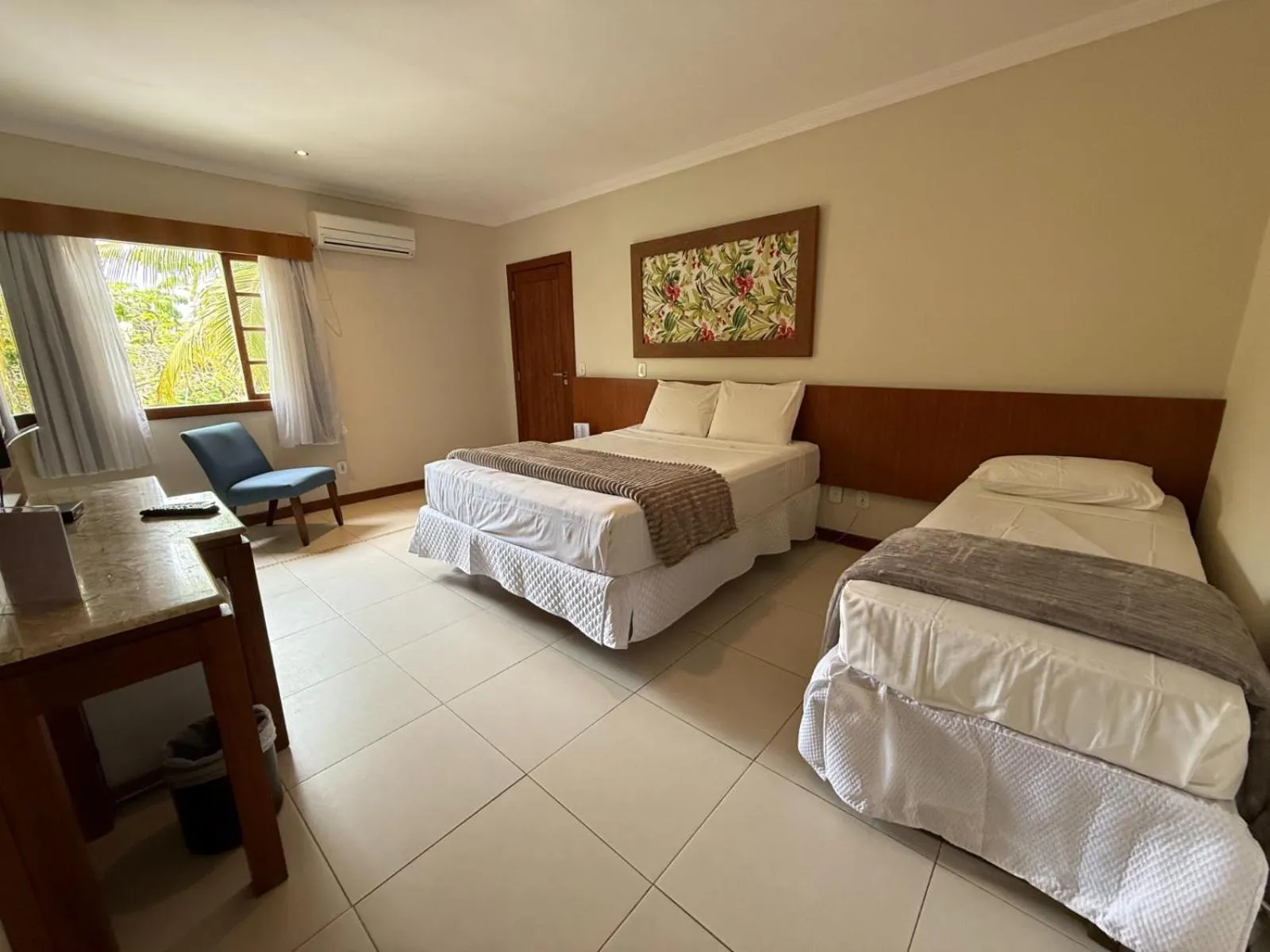 Bed in Hotel Mar de Cabo Frio