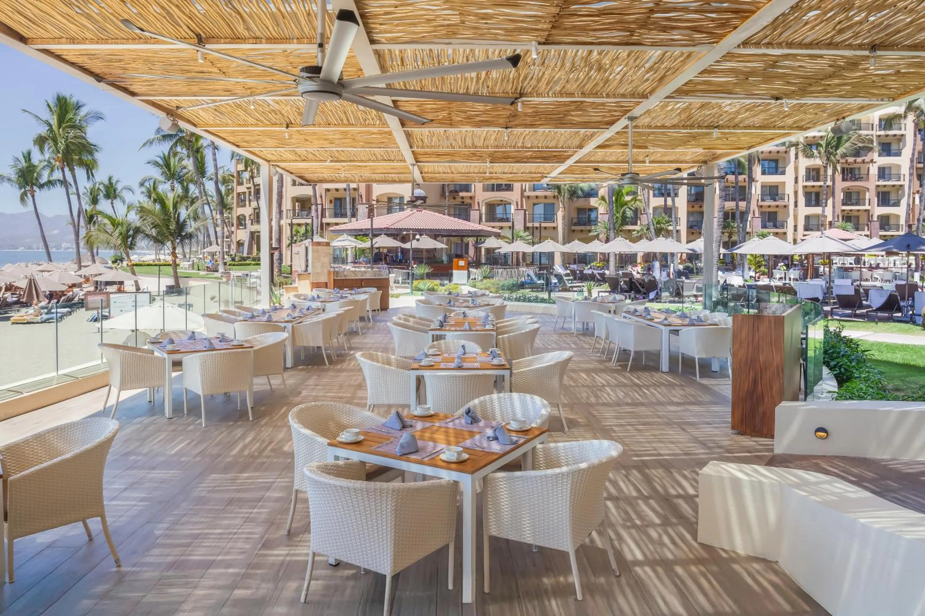 Restaurant/places to eat in Villa Del Palmar Flamingos Beach Resort & Spa