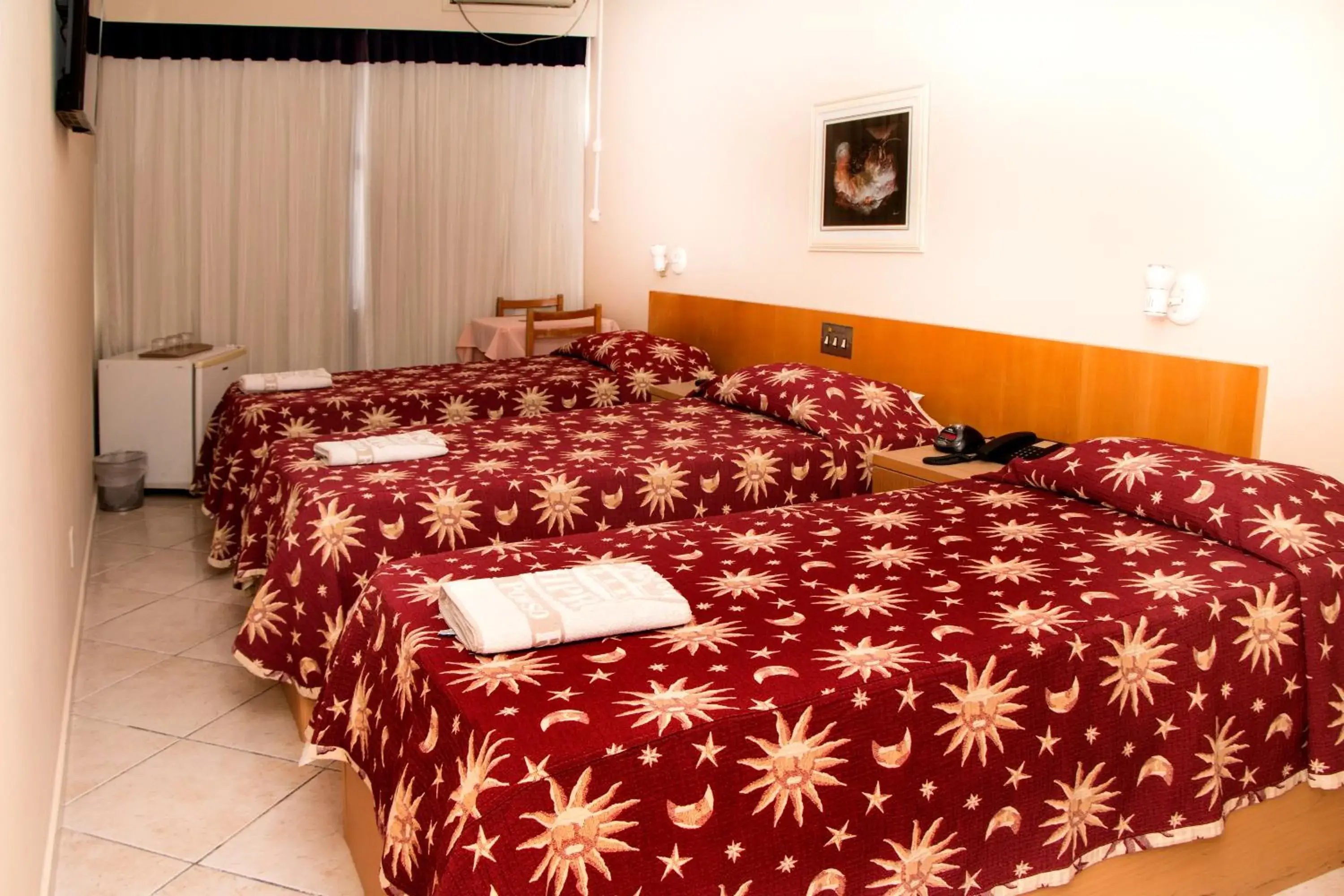 Bed in Hotel Pouso Real Bed in Hotel Pouso Real