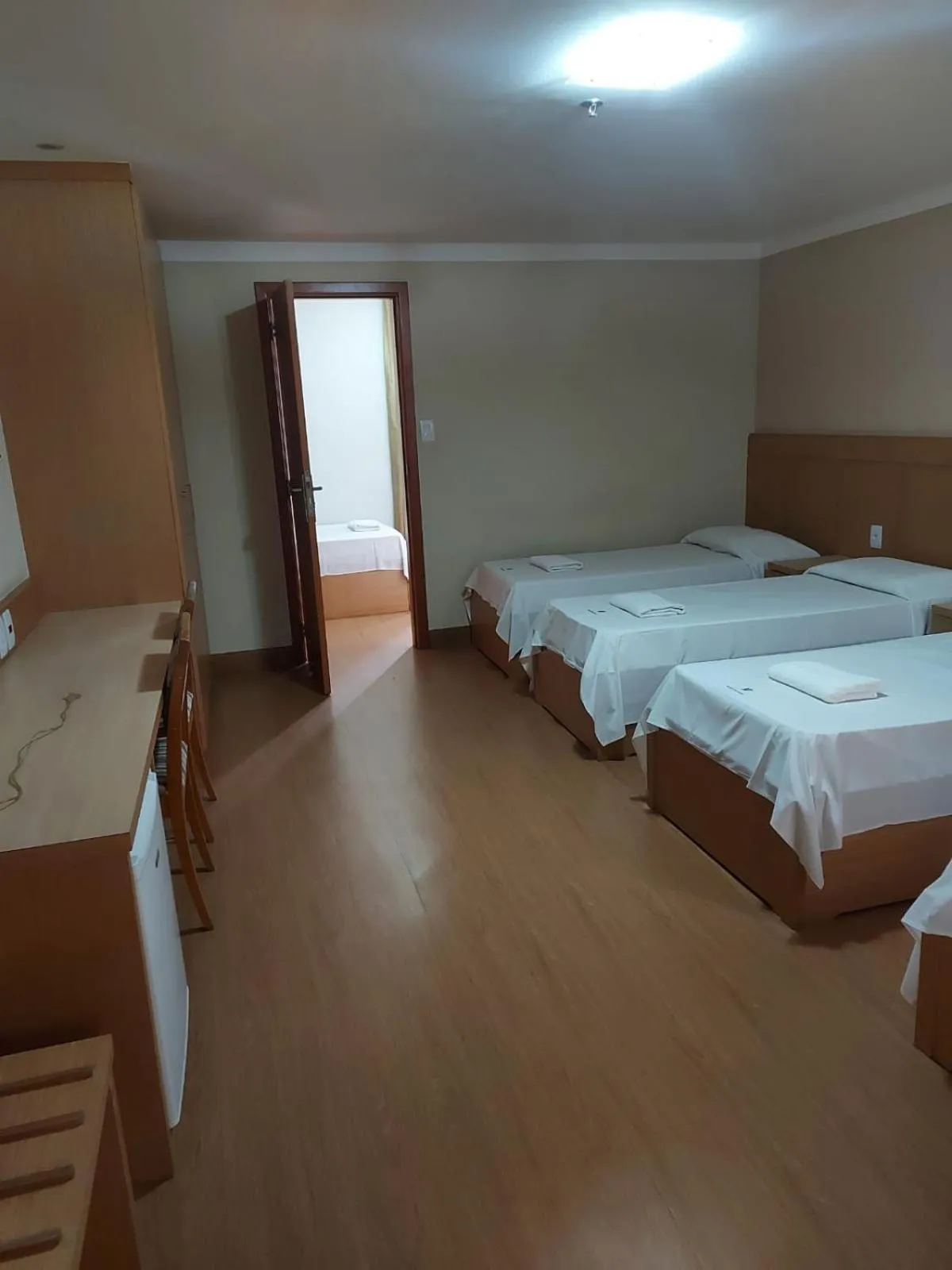 Bed in Hotel Pouso Real