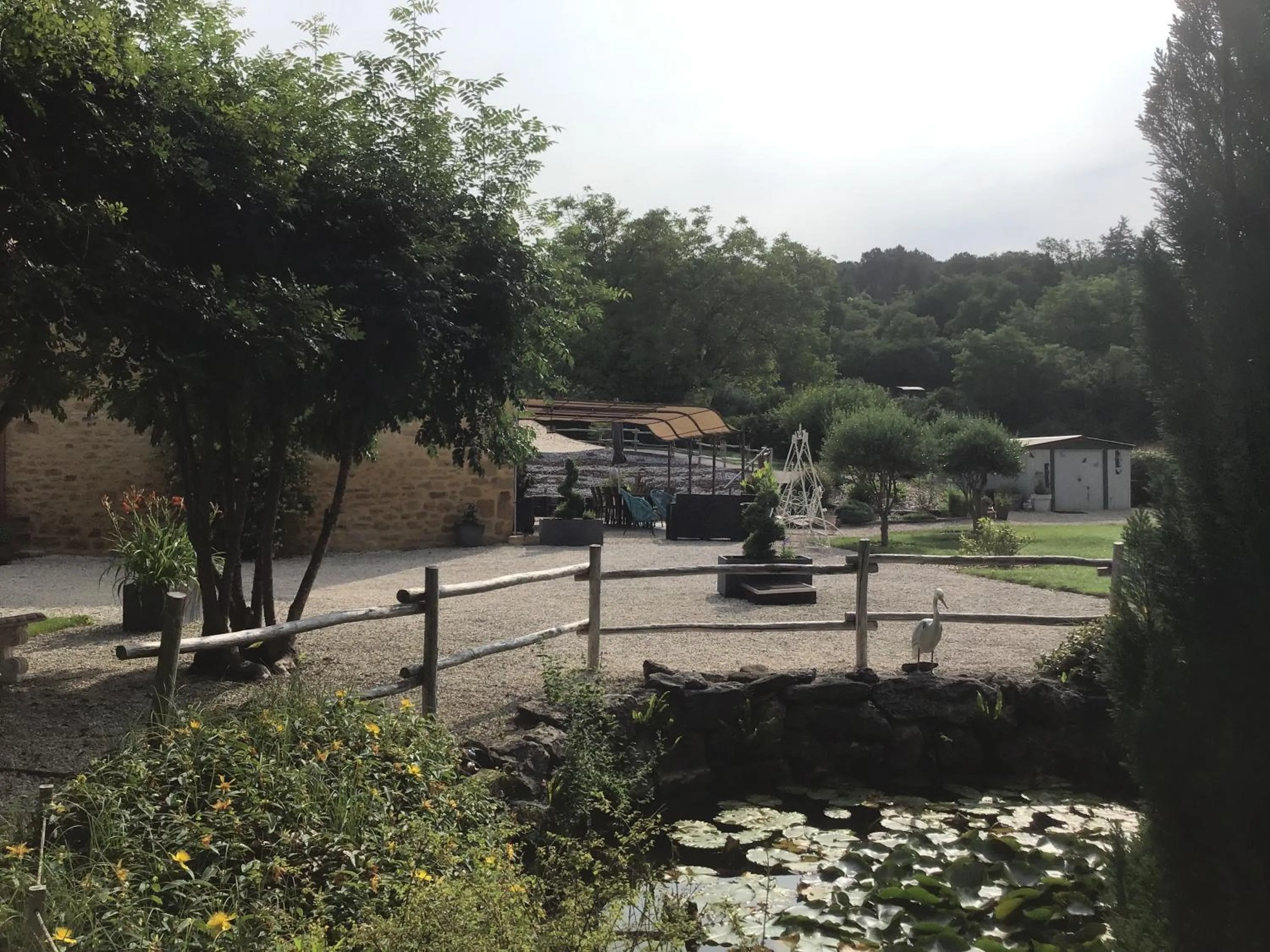 Garden in Le Moulin de Mayence