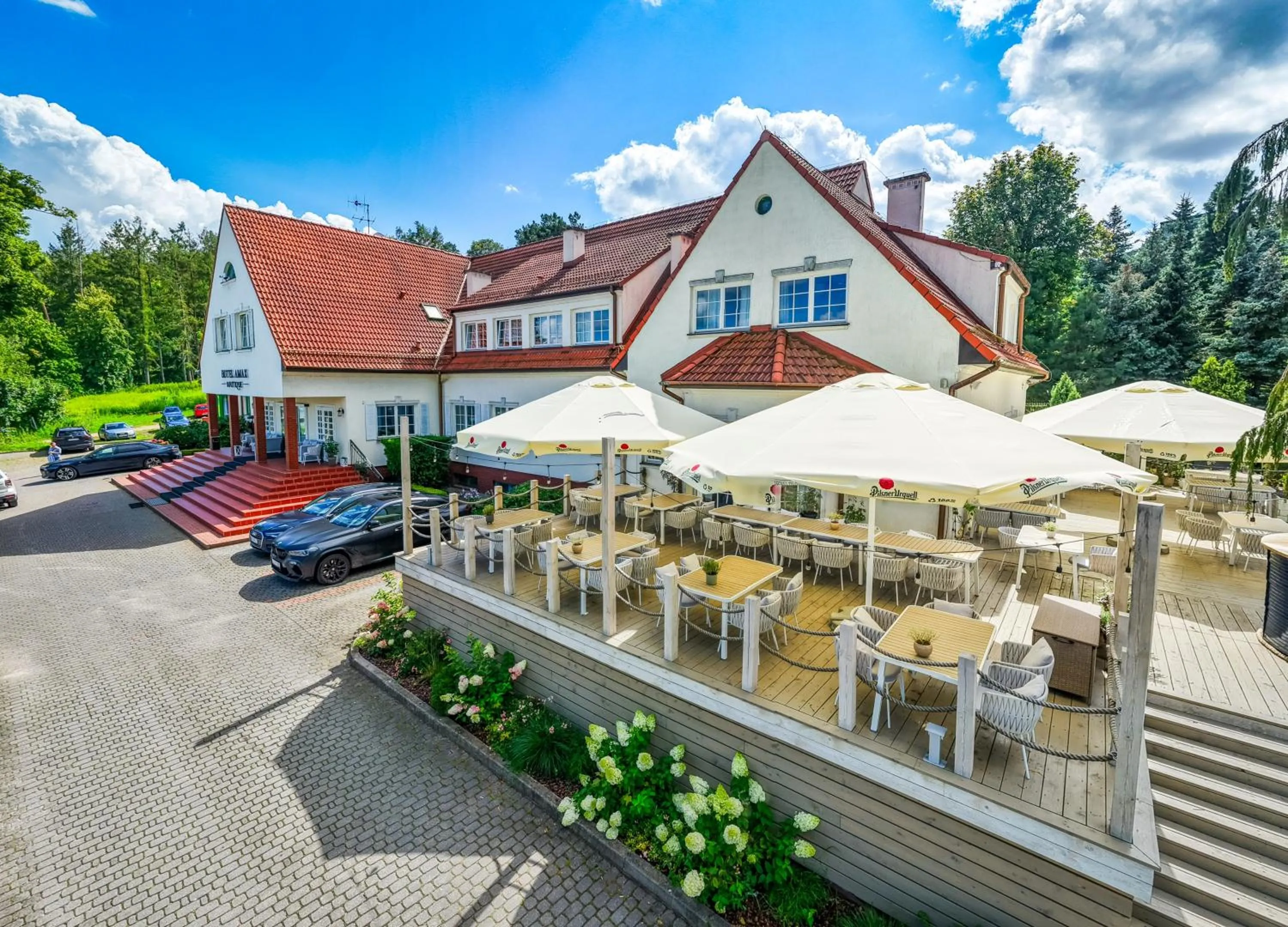 Balcony/Terrace in Amax Boutique Hotel