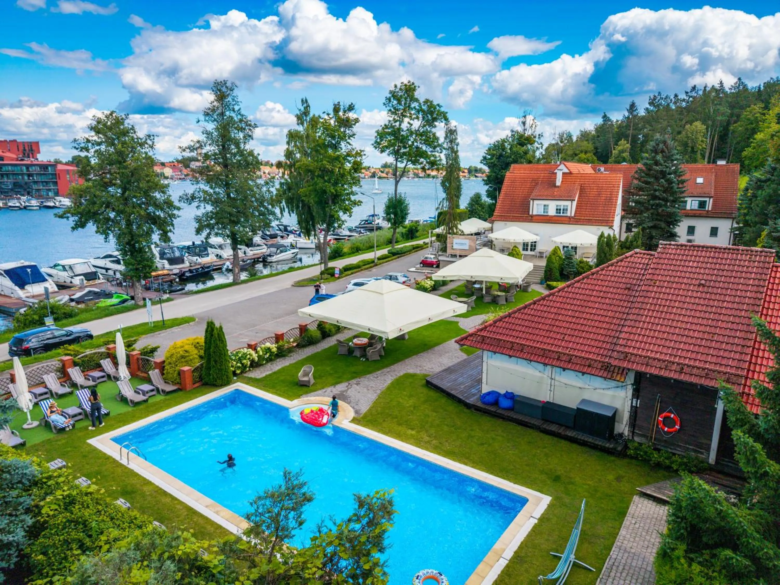 Pool view in Amax Boutique Hotel