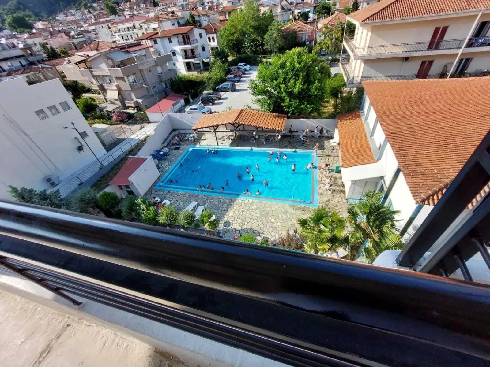 Swimming pool in Hotel Edelweiss
