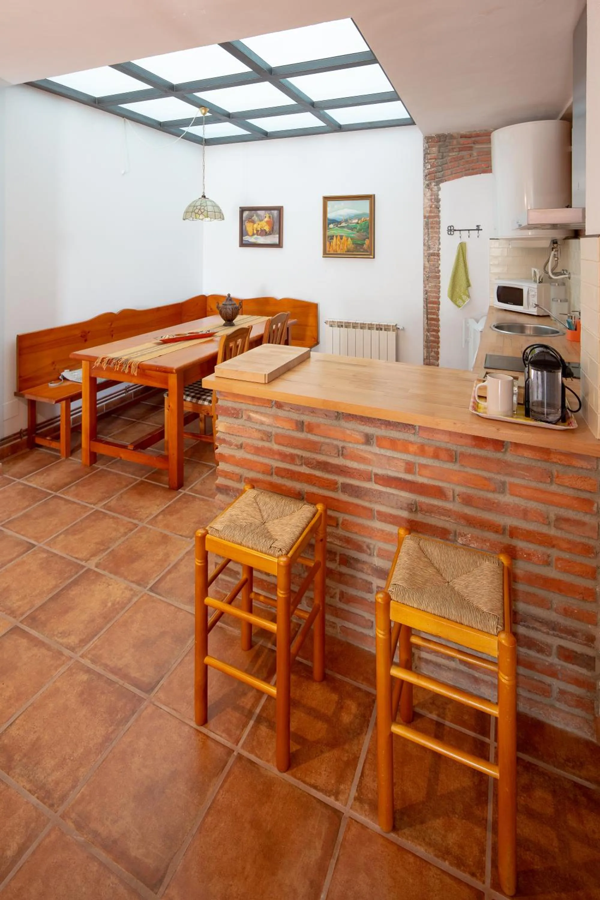 Kitchen or kitchenette in Rincón de piedra BCN