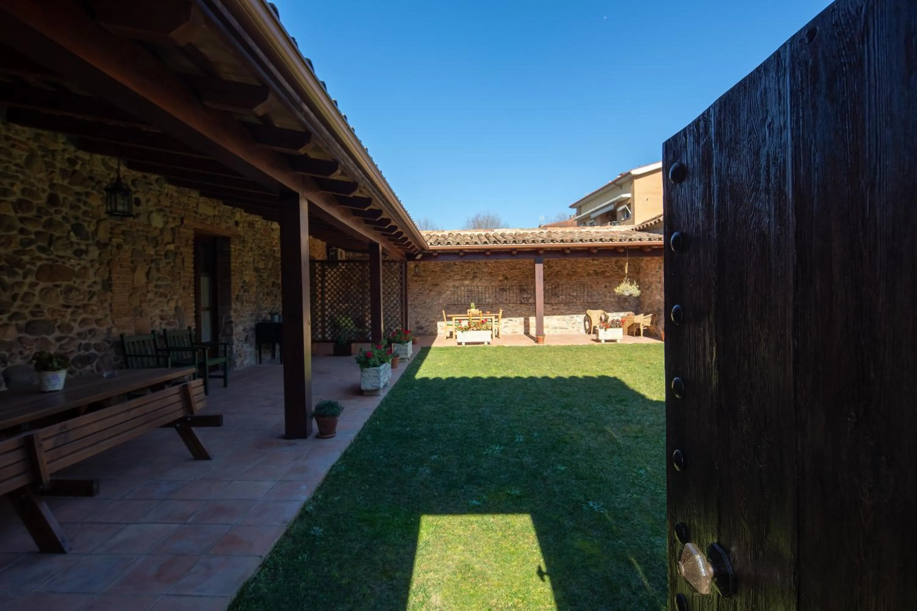 Patio in Rincón de piedra BCN