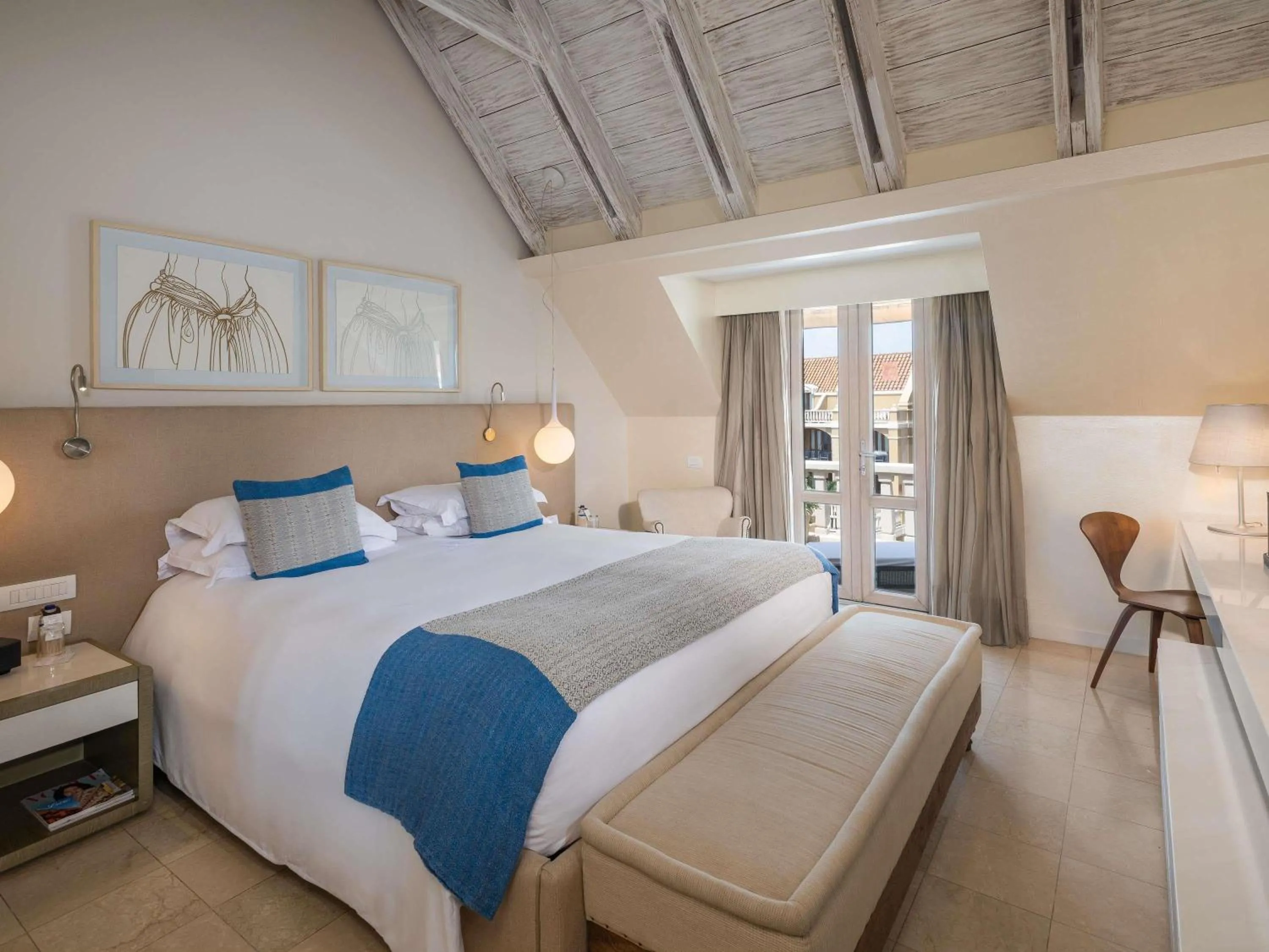 Bedroom, Bed in Sofitel Legend Santa Clara Cartagena