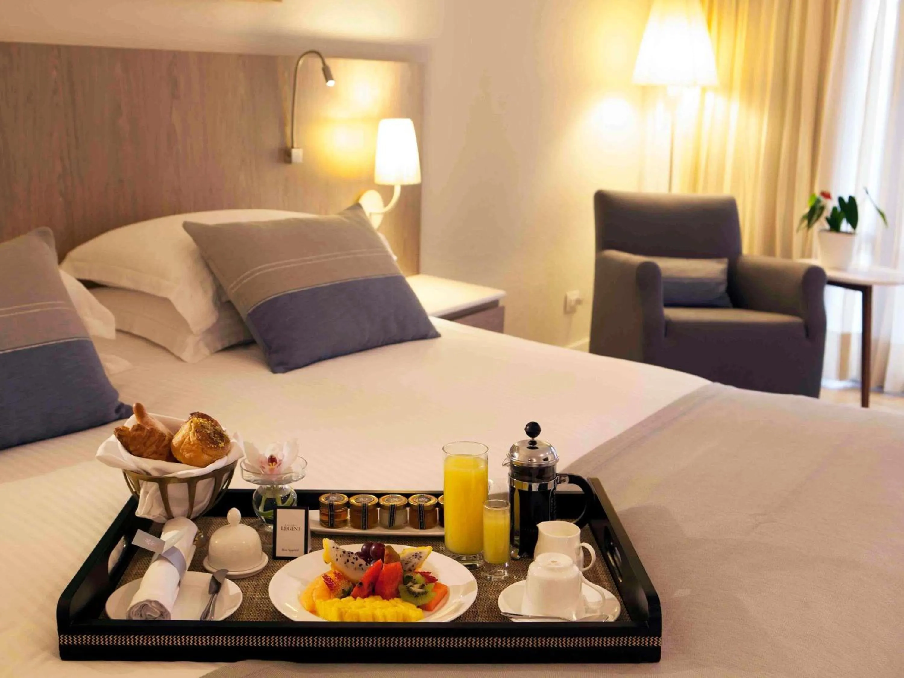 Bedroom, Bed in Sofitel Legend Santa Clara Cartagena