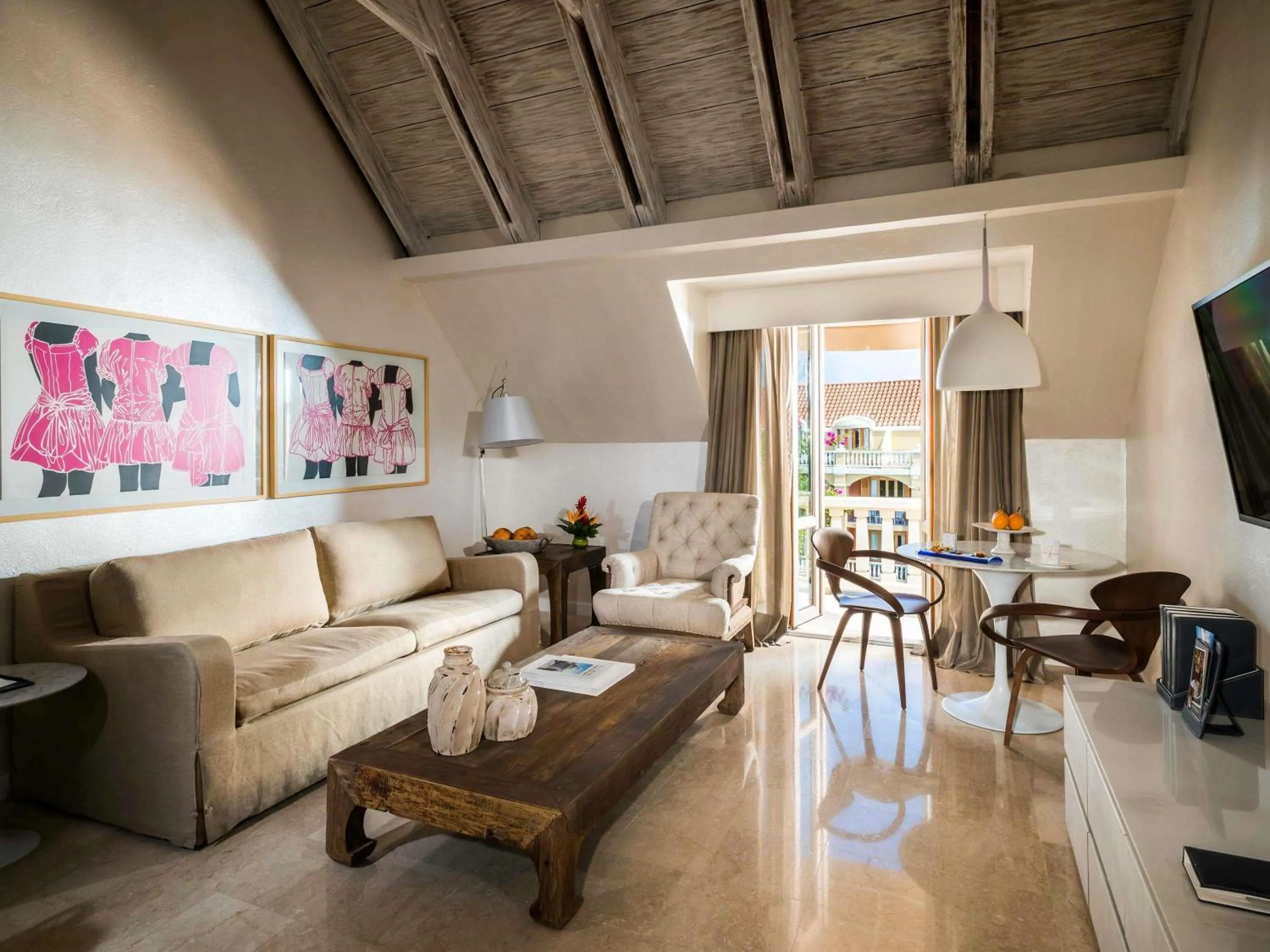 Bedroom in Sofitel Legend Santa Clara Cartagena