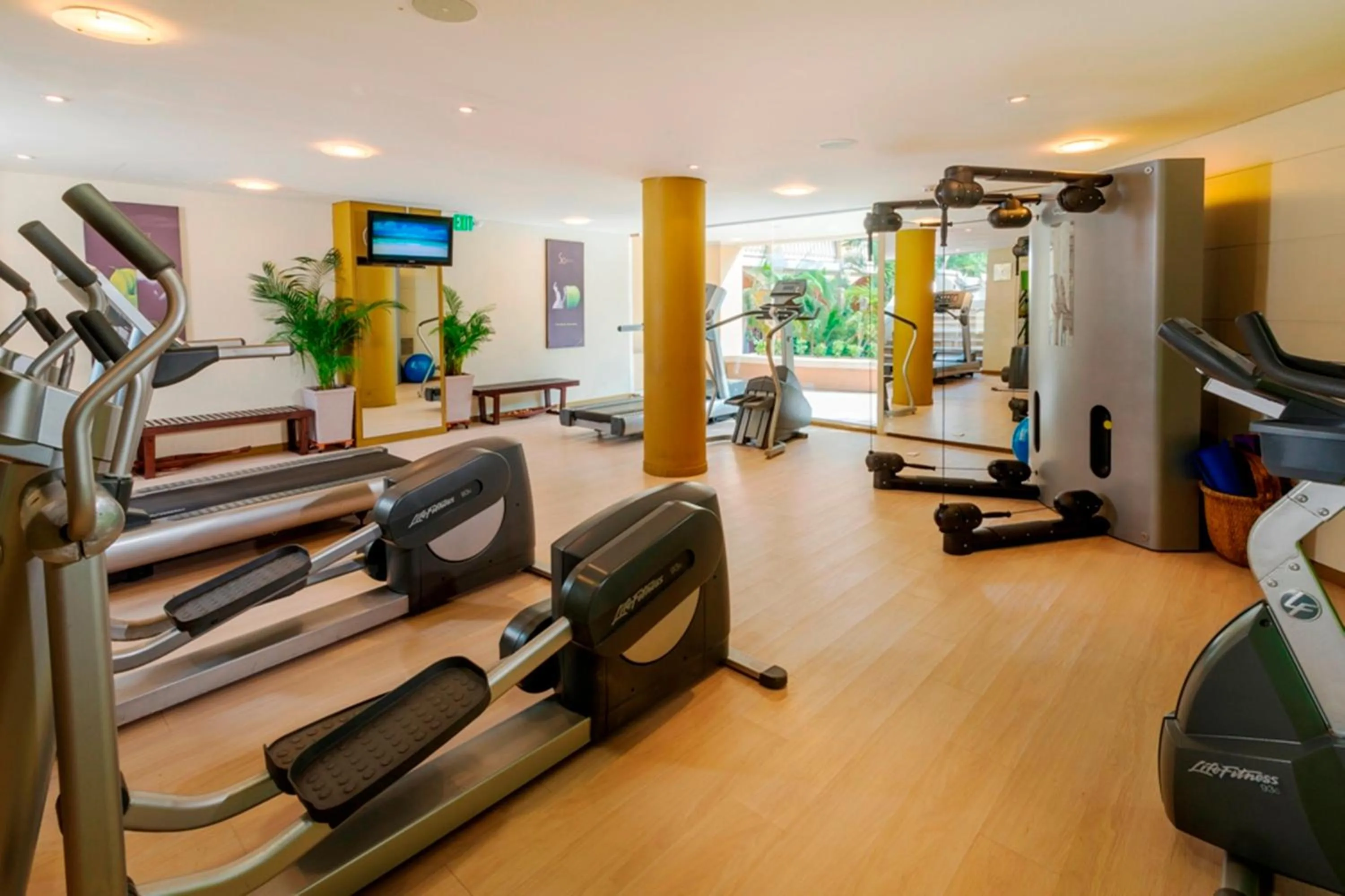 Fitness centre/facilities in Sofitel Legend Santa Clara Cartagena