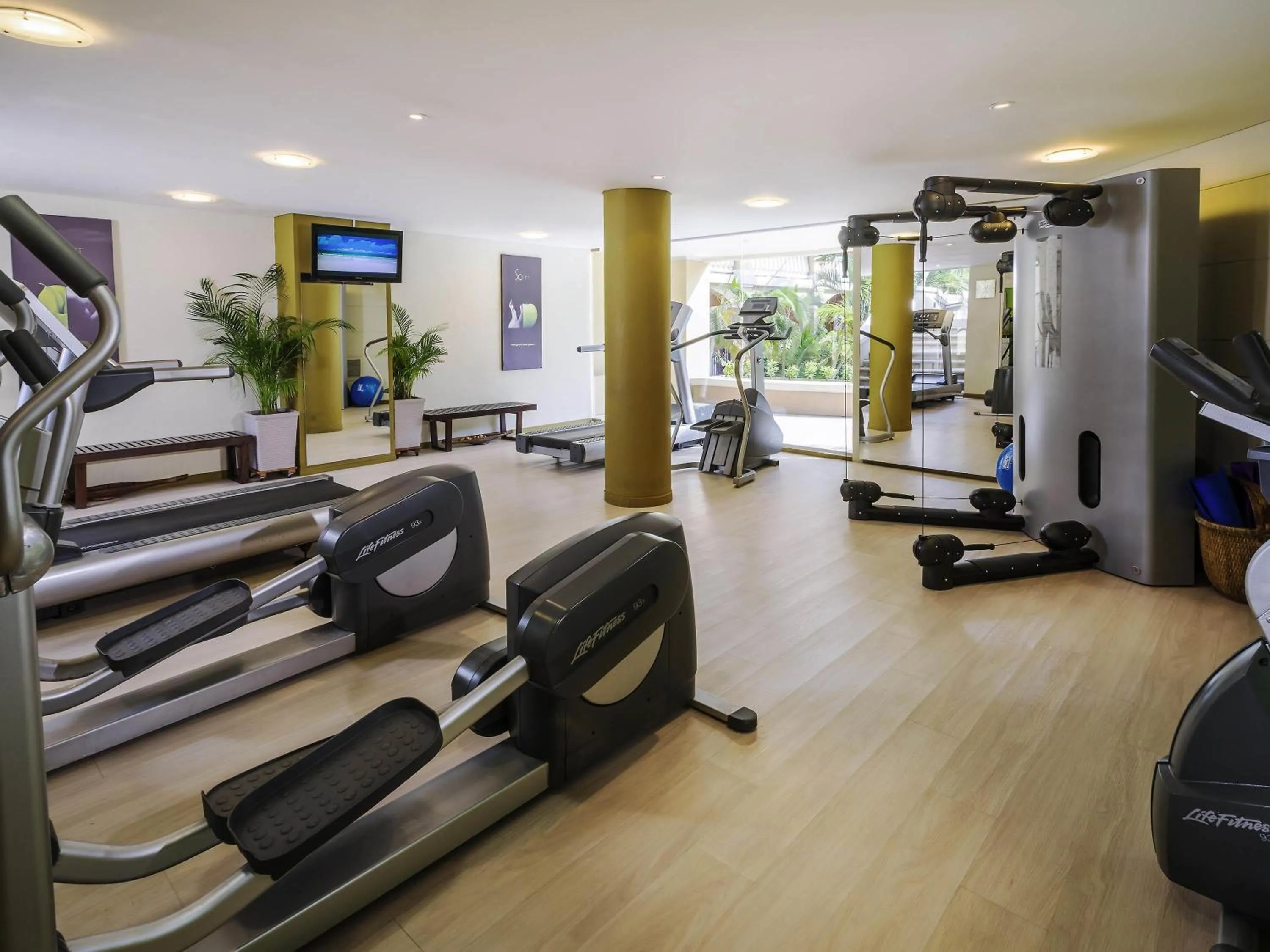 Fitness centre/facilities in Sofitel Legend Santa Clara Cartagena