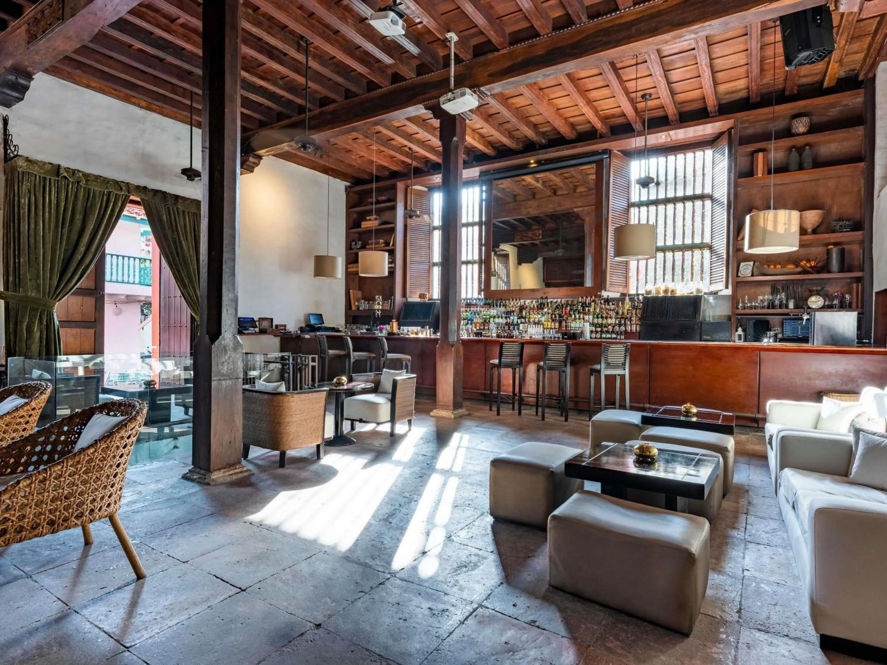 Lounge or bar in Sofitel Legend Santa Clara Cartagena