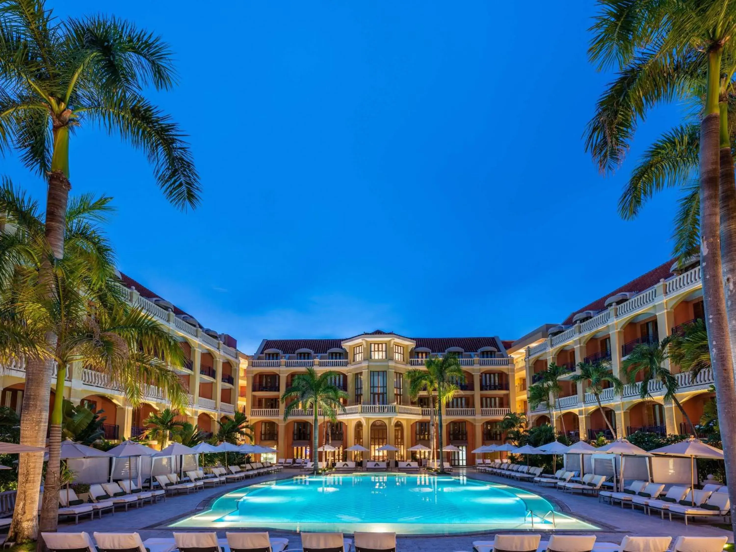 Pool view in Sofitel Legend Santa Clara Cartagena Pool view in Sofitel Legend Santa Clara Cartagena