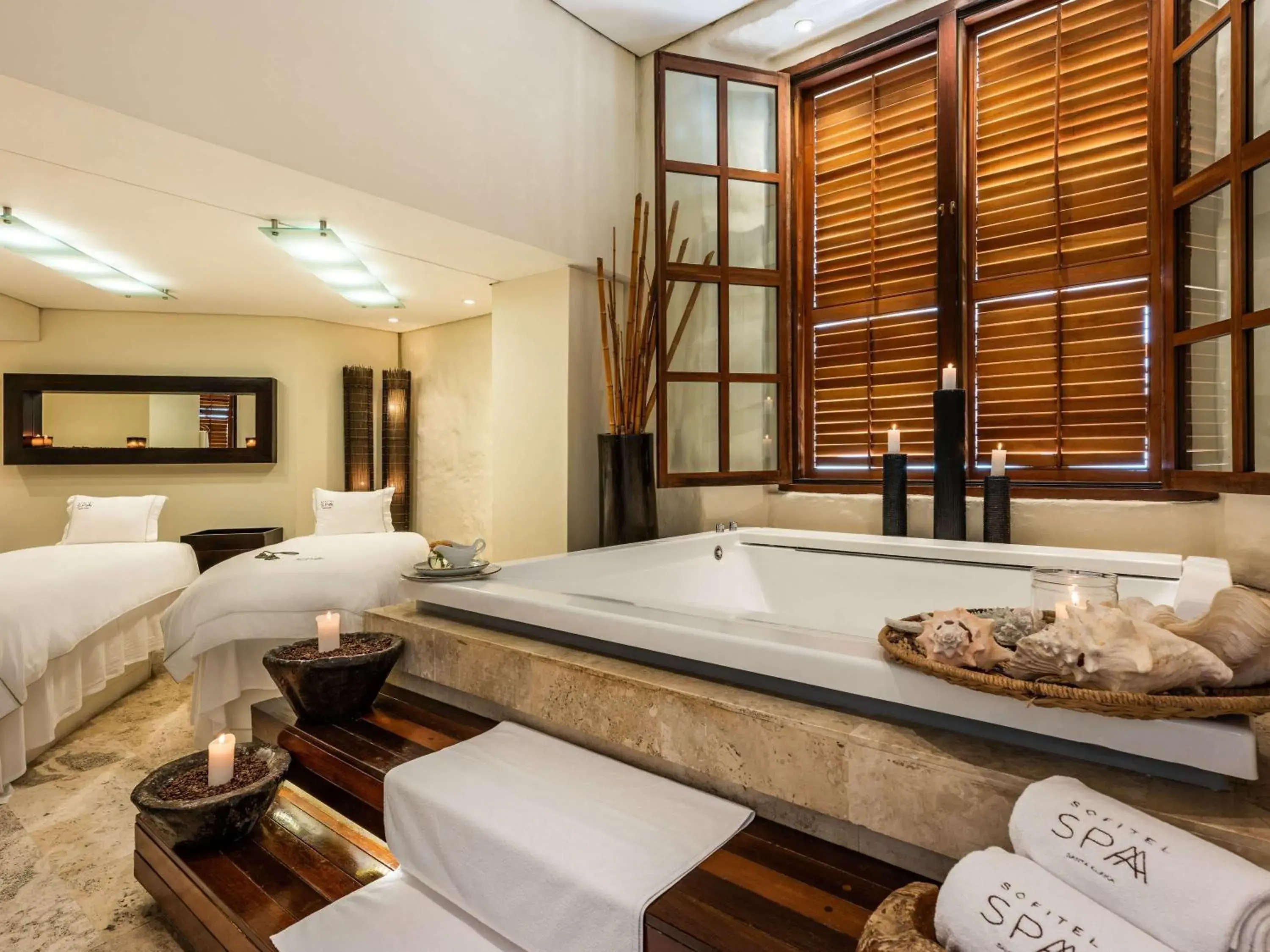 Spa and wellness centre/facilities, Bed in Sofitel Legend Santa Clara Cartagena Spa and wellness centre/facilities, Bed in Sofitel Legend Santa Clara Cartagena