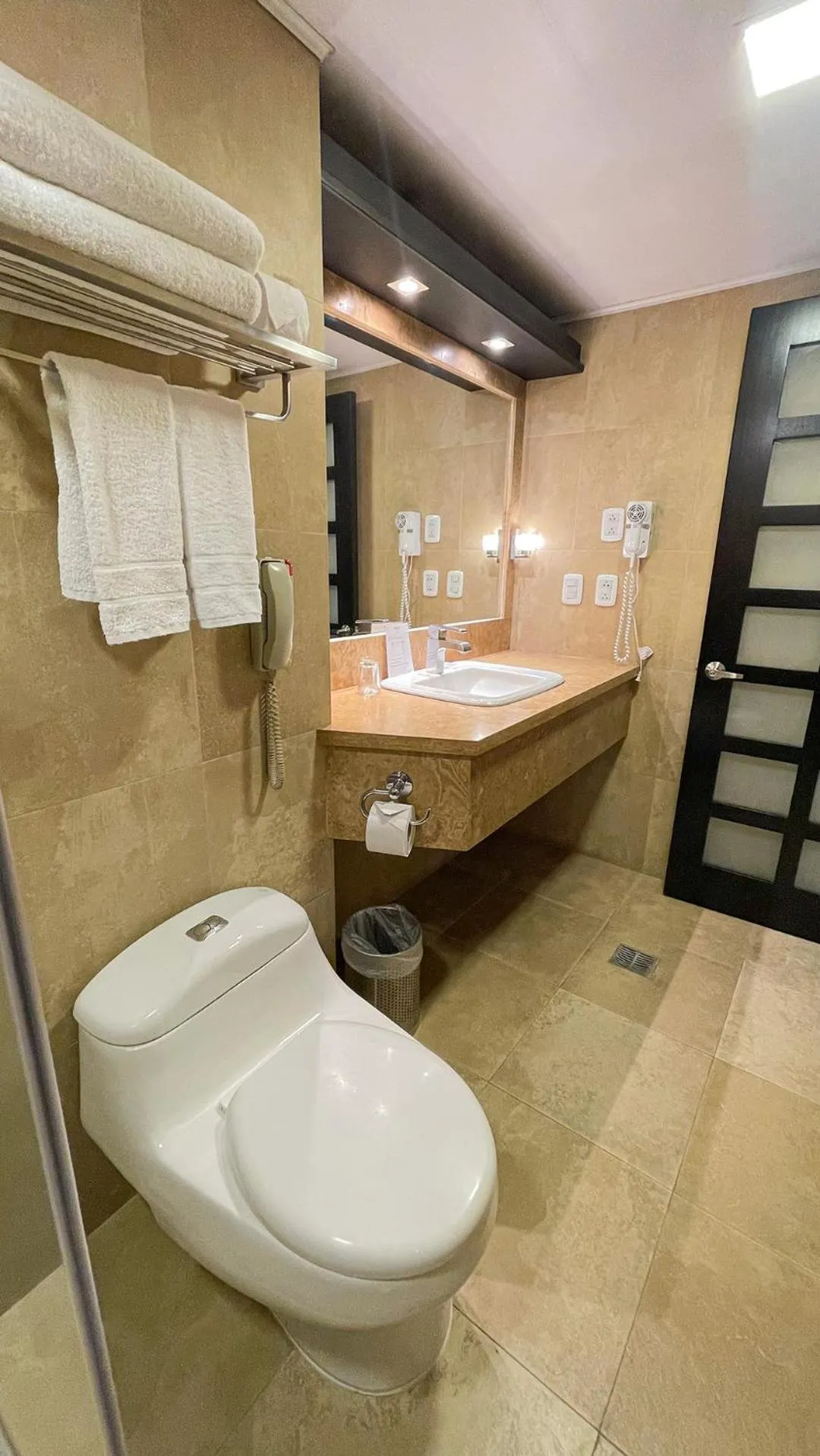 Toilet in Mercure Alameda Quito