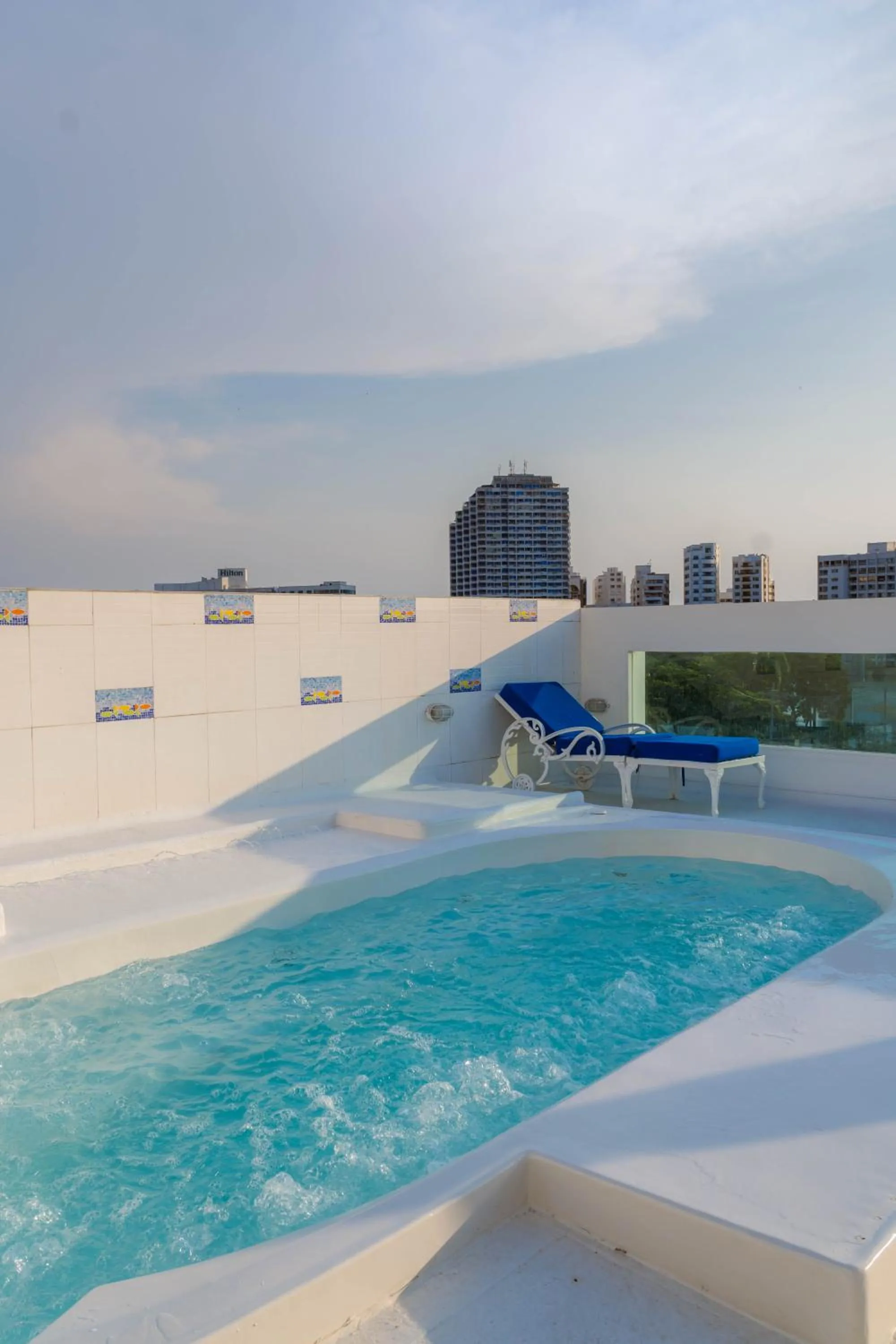 Hot Tub in Hotel Coral Reef Cartagena