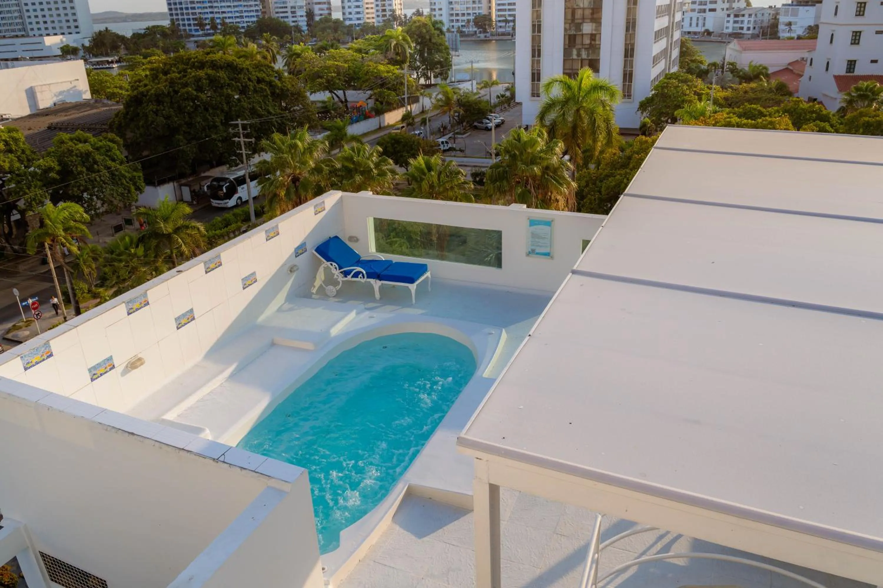 City view in Hotel Coral Reef Cartagena