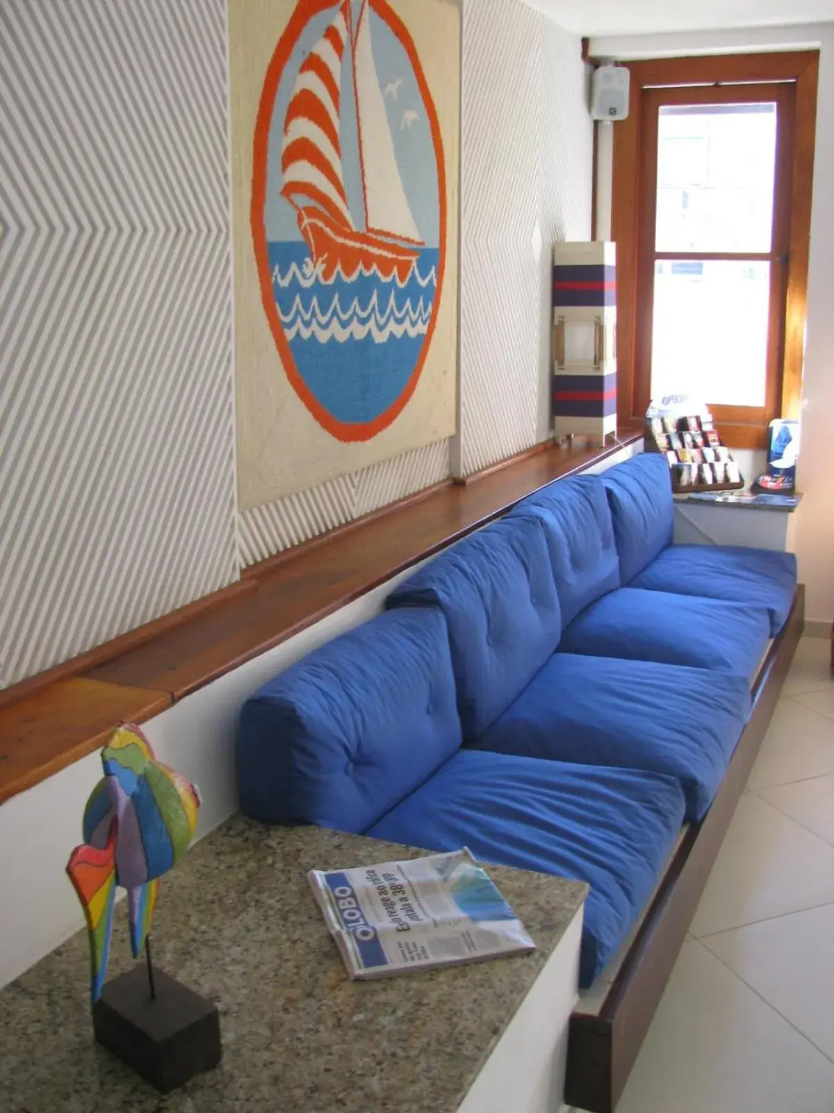 Lobby or reception in Hotel La Brise Lobby or reception in Hotel La Brise