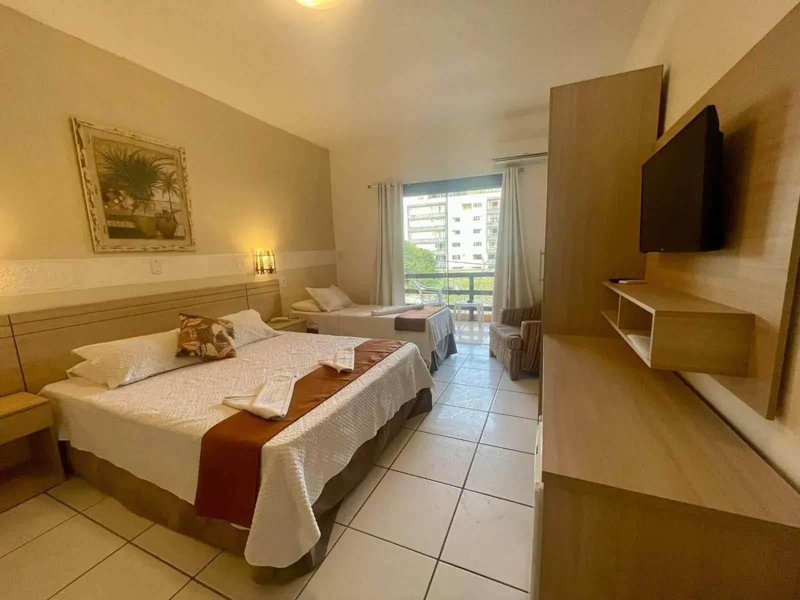 Bed in Hotel La Brise Bed in Hotel La Brise