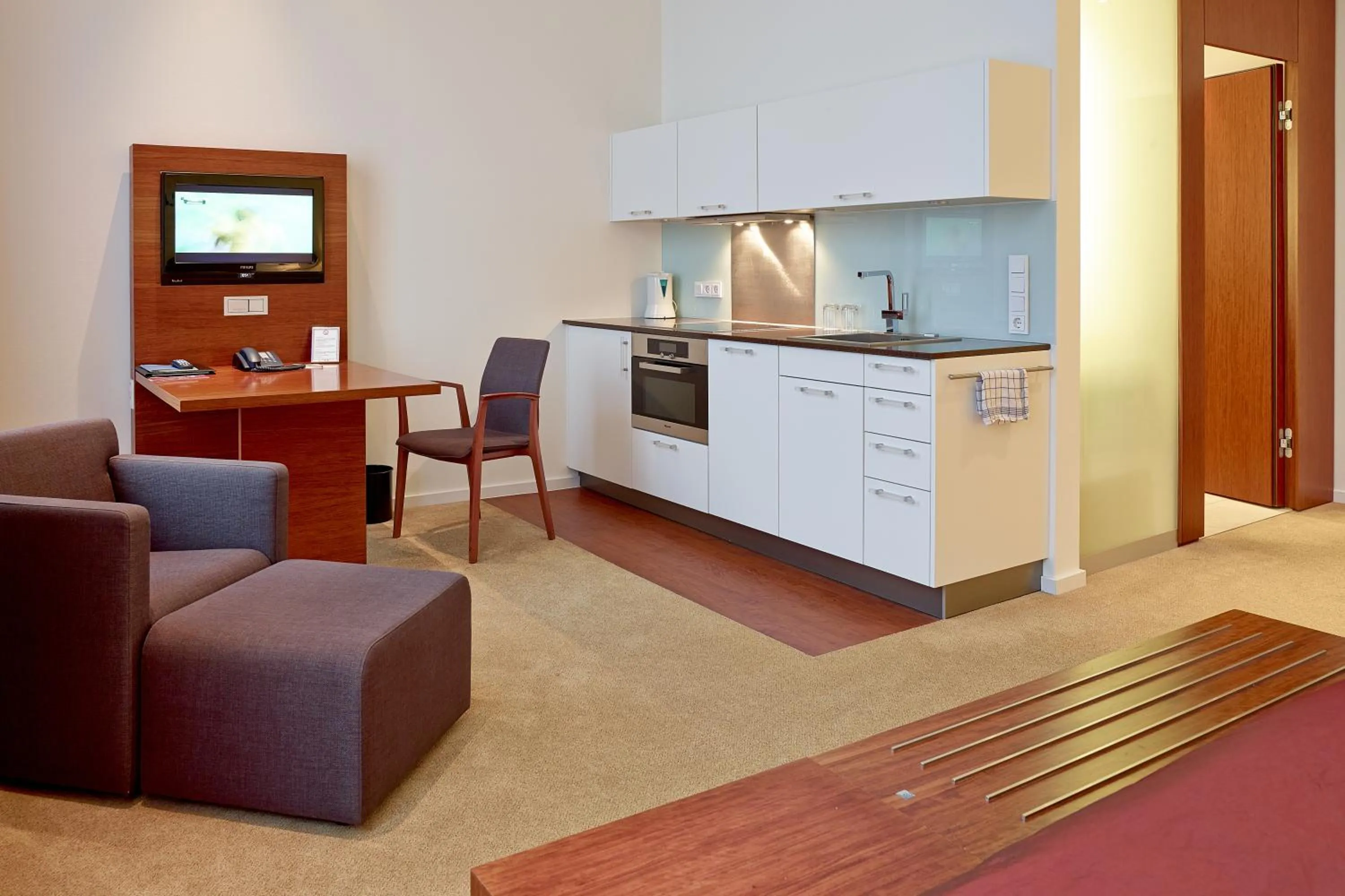 Kitchen or kitchenette in Hotel Navigare