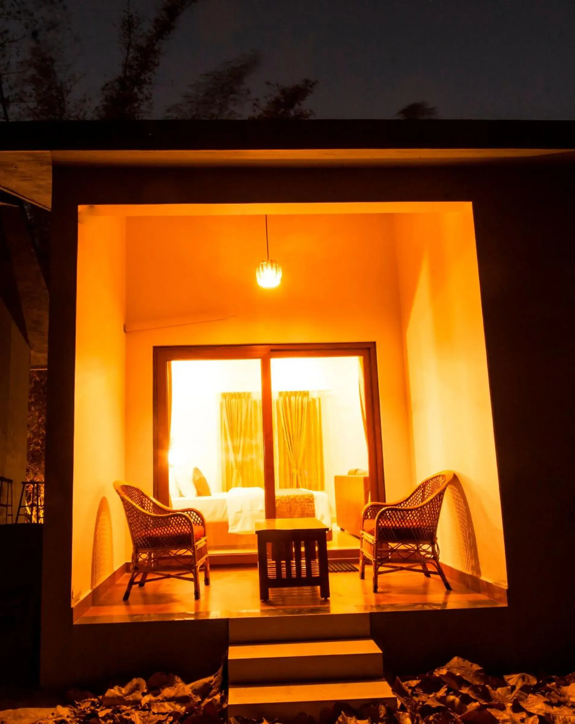 Balcony/Terrace in MC Resort Wildlife Resort Bandipur Balcony/Terrace in MC Resort Wildlife Resort Bandipur