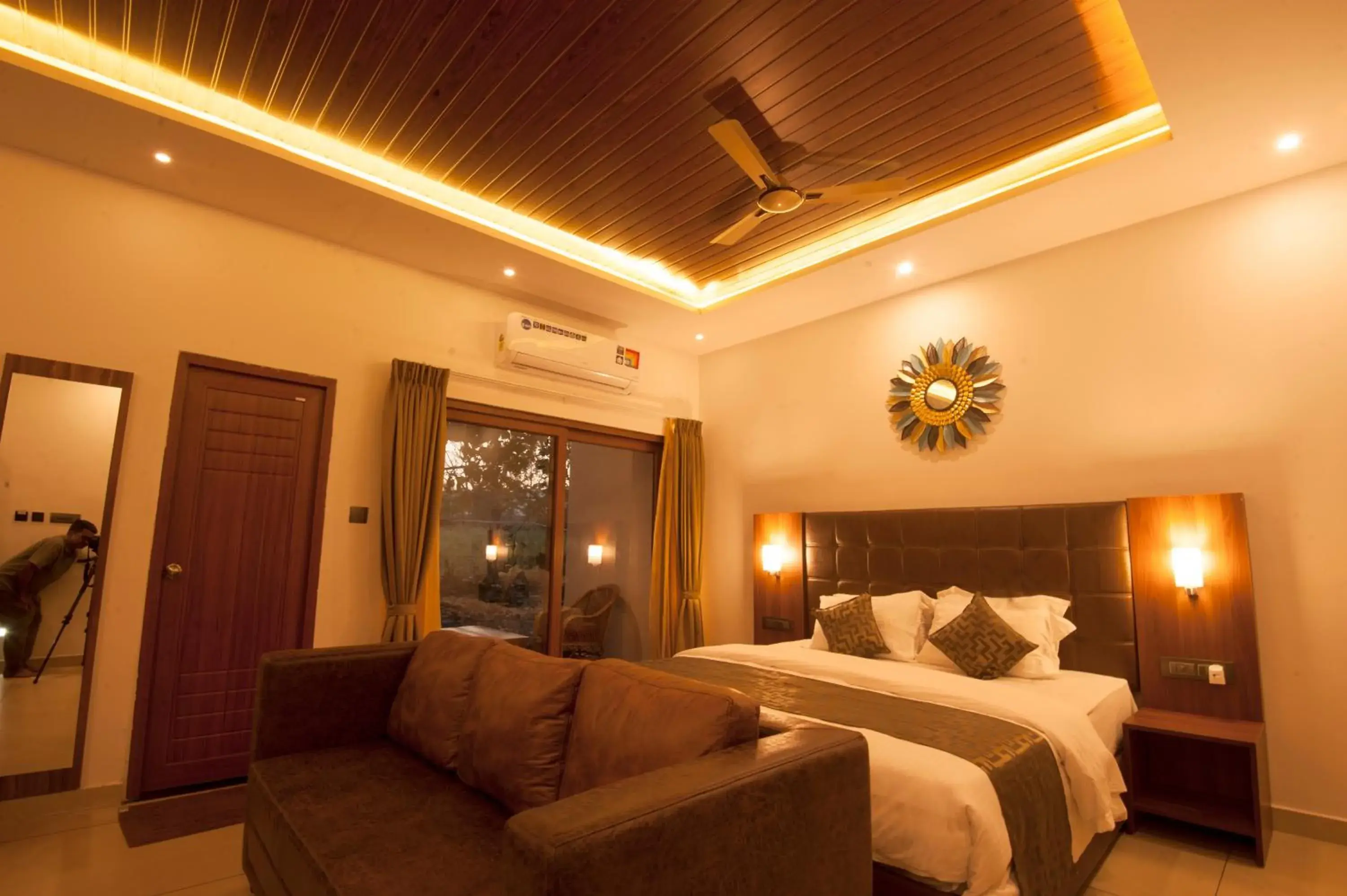 Bedroom, Bed in MC Resort Wildlife Resort Bandipur Bedroom, Bed in MC Resort Wildlife Resort Bandipur