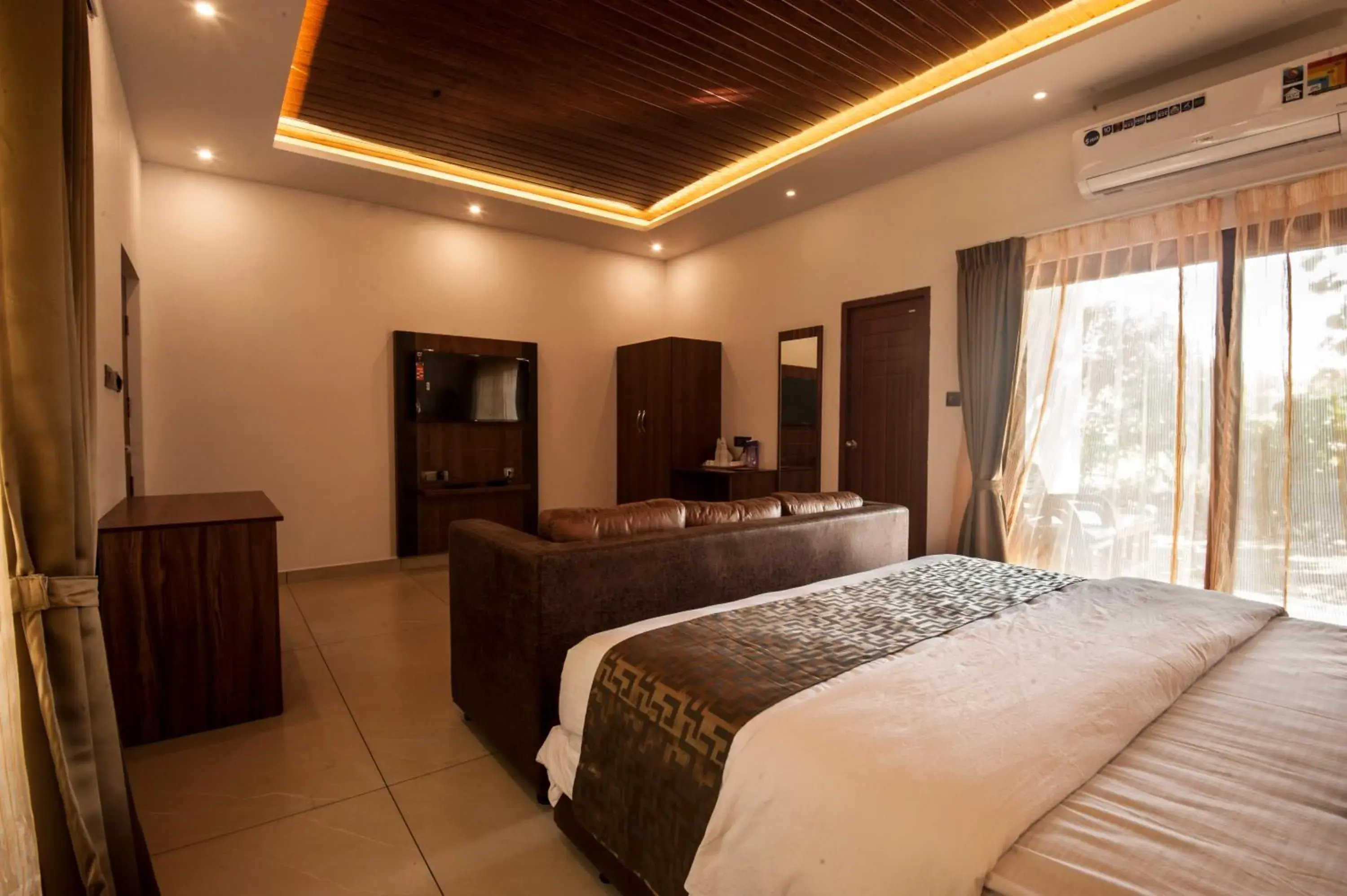 Bedroom, Bed in MC Resort Wildlife Resort Bandipur Bedroom, Bed in MC Resort Wildlife Resort Bandipur