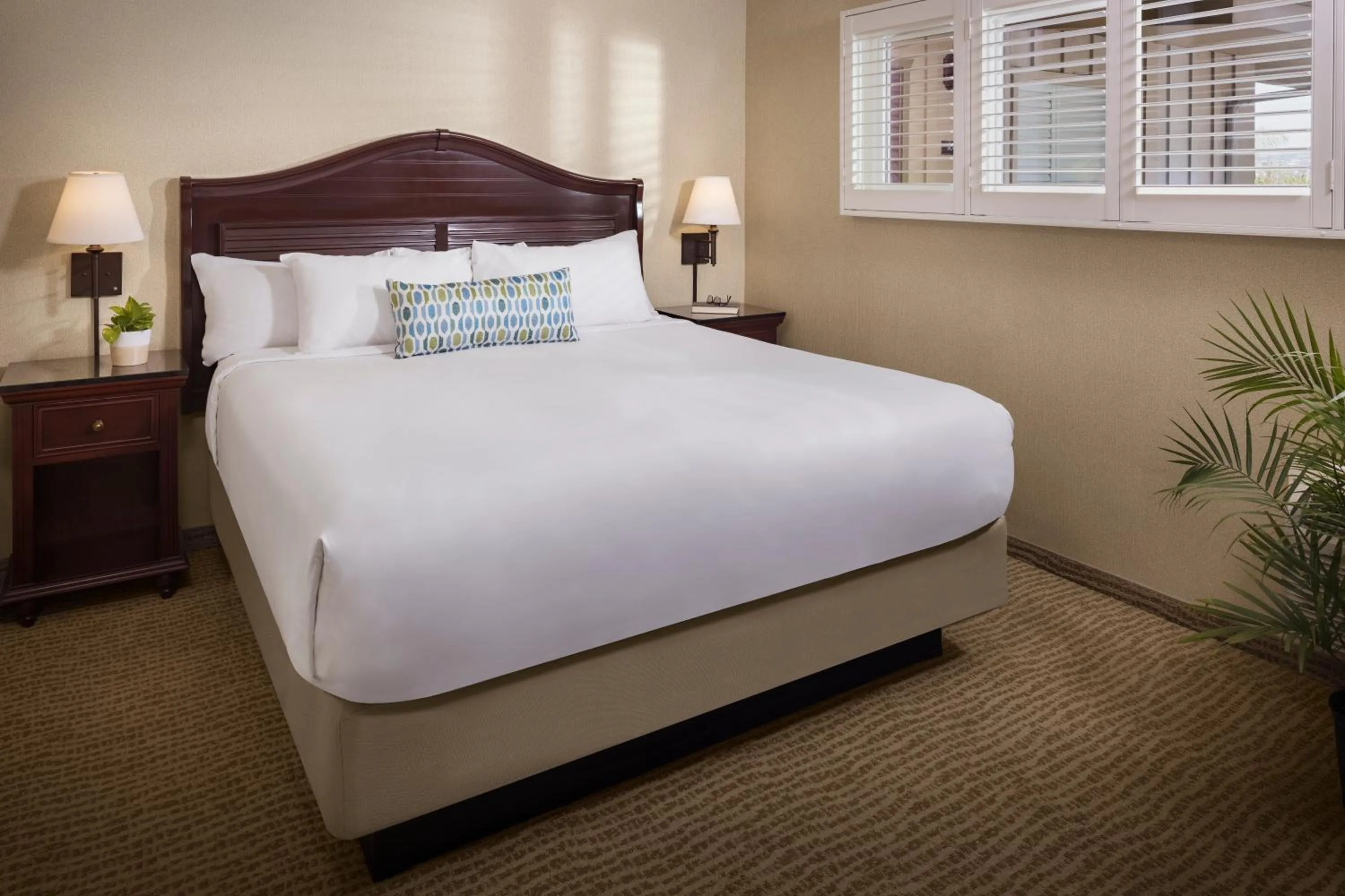 Bed in Bahia Resort Hotel