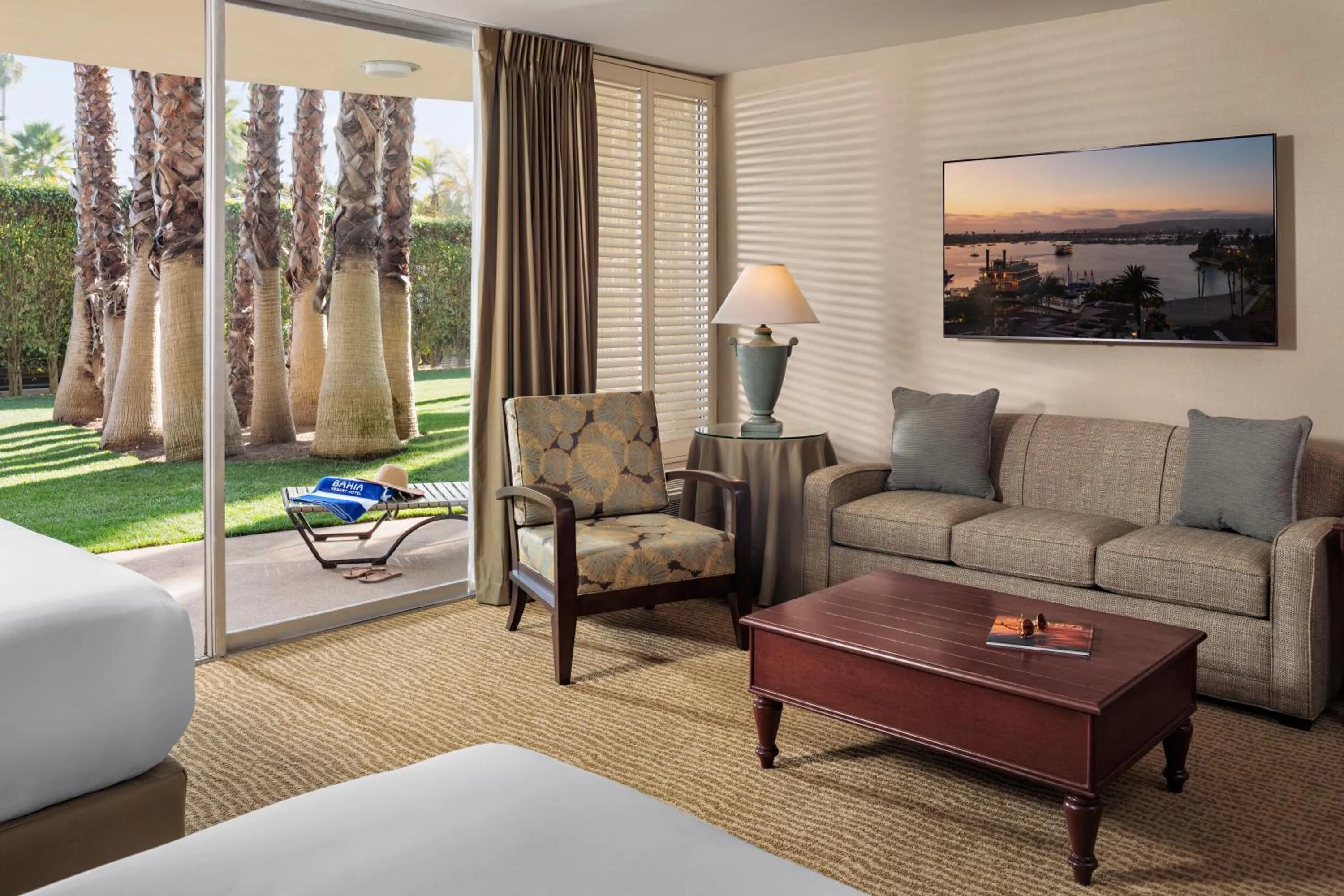 Patio in Bahia Resort Hotel