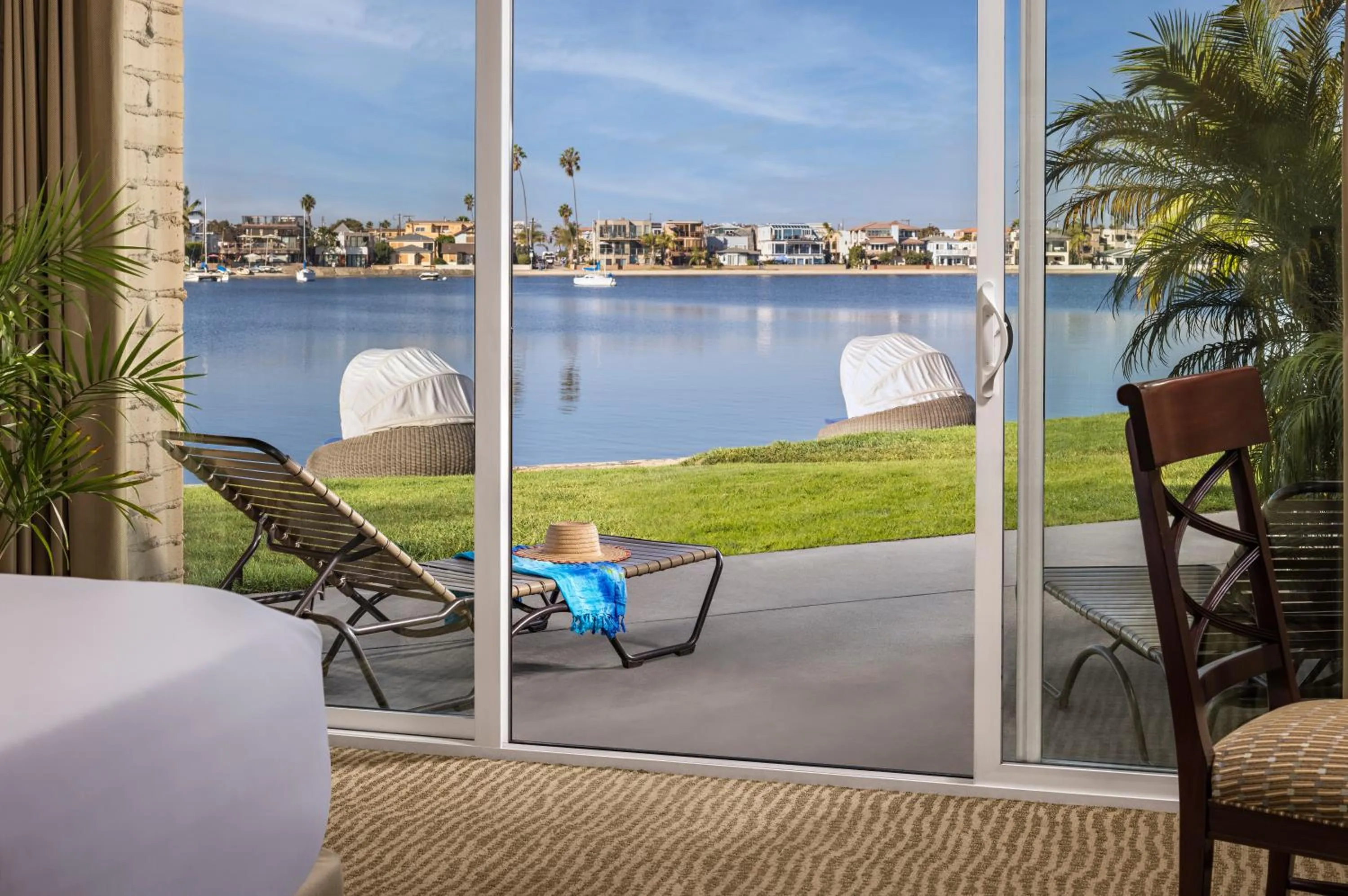 Patio in Bahia Resort Hotel