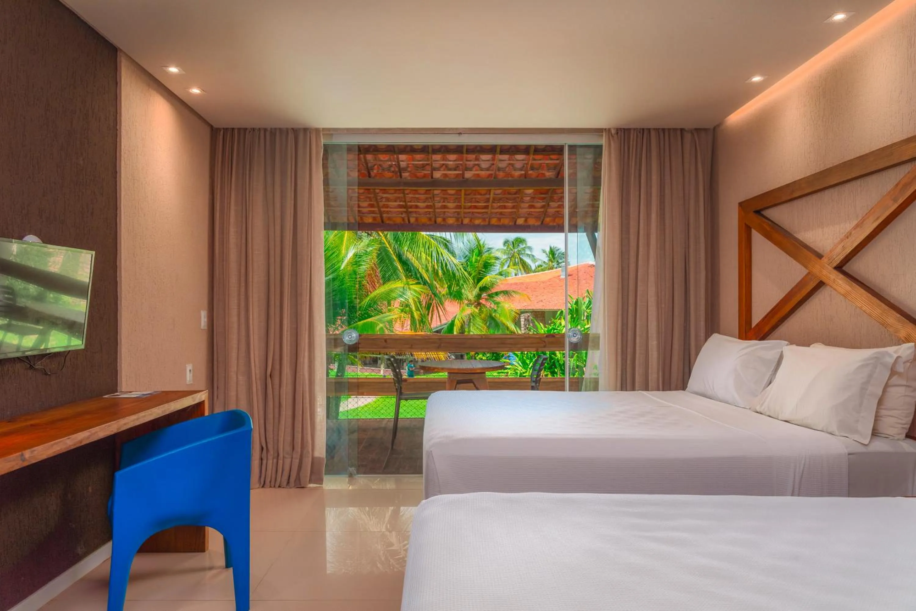Bed in Pratagy Acqua Park Beach All Inclusive Resort