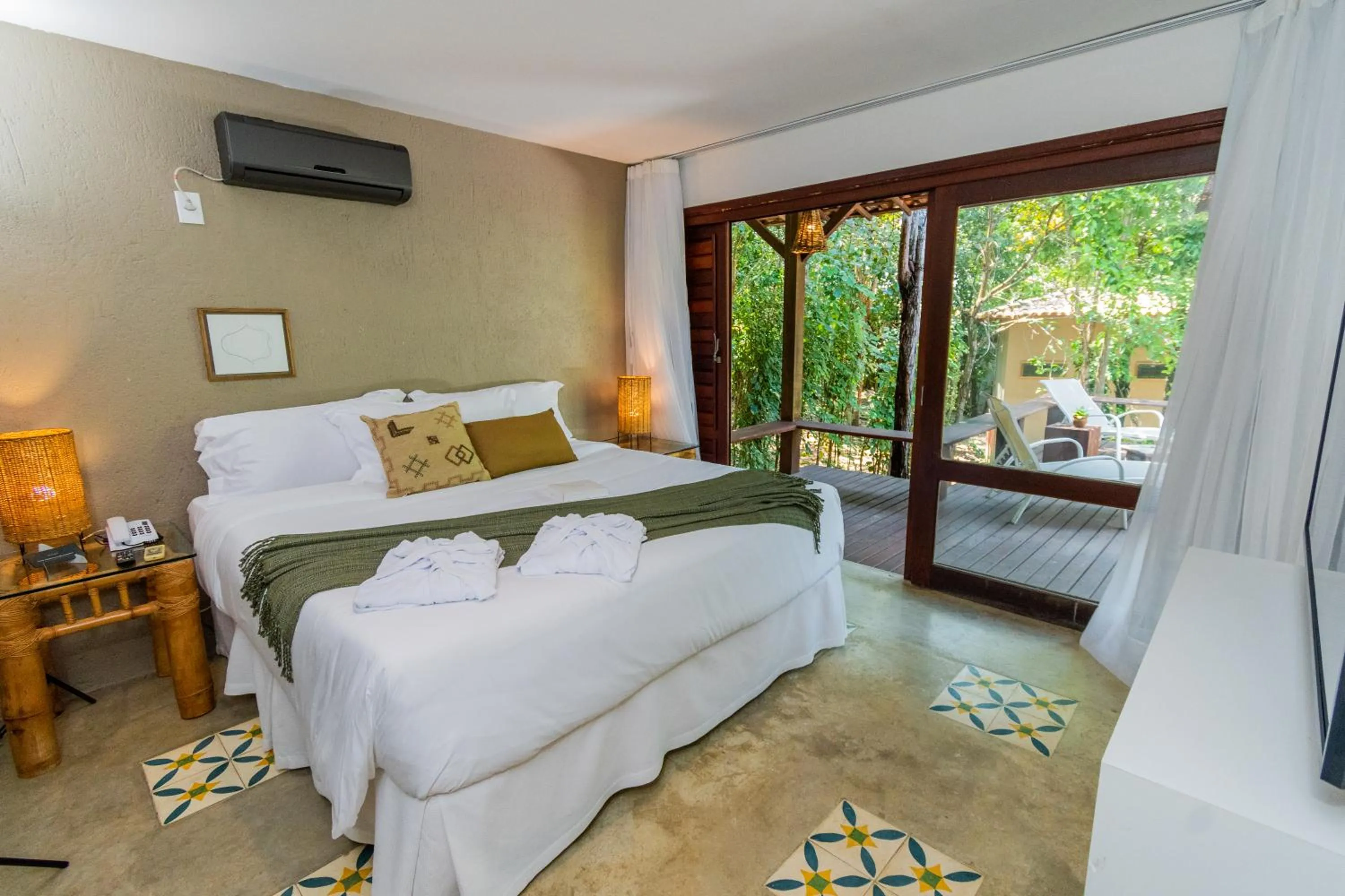 Bed in Pratagy Acqua Park Beach All Inclusive Resort