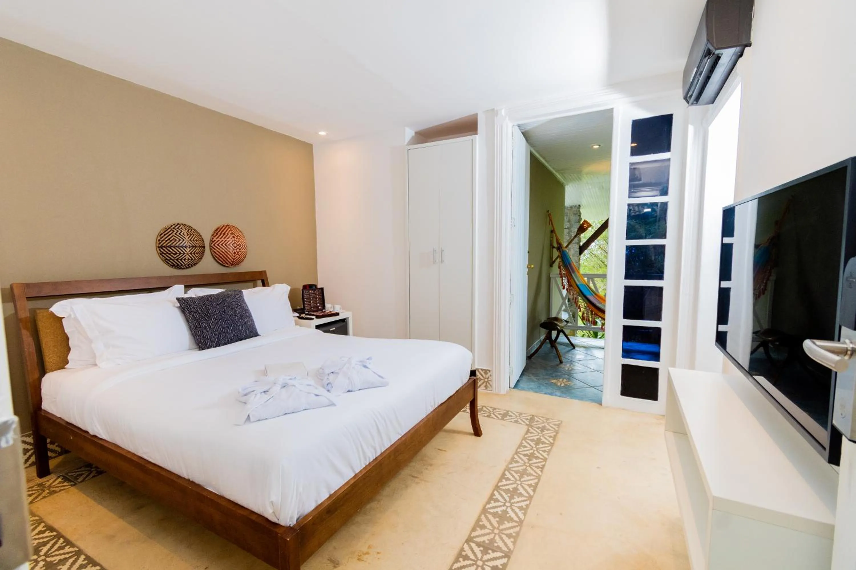 Bed in Pratagy Acqua Park Beach All Inclusive Resort