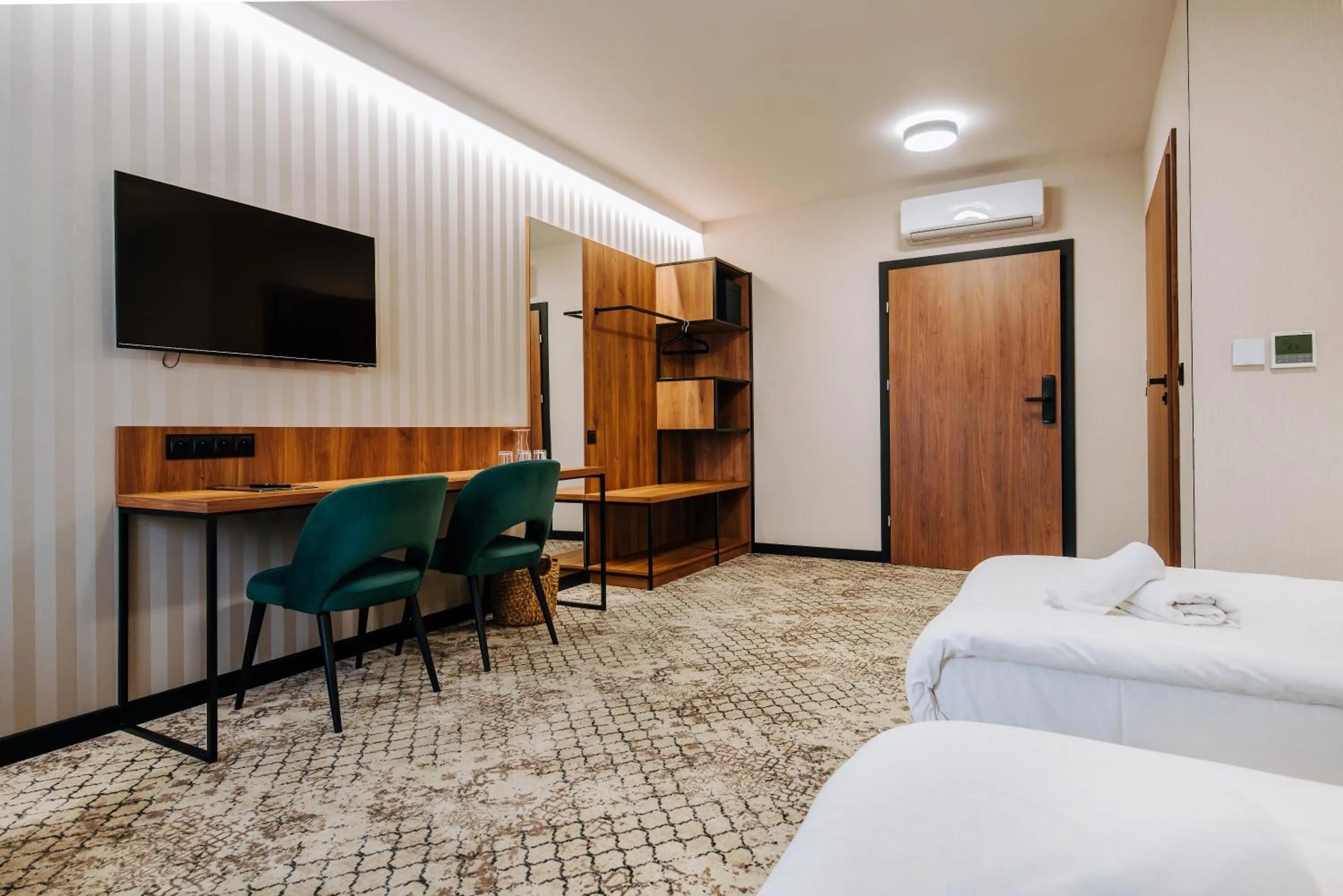 Bed in Hotel Cztery Pory Roku