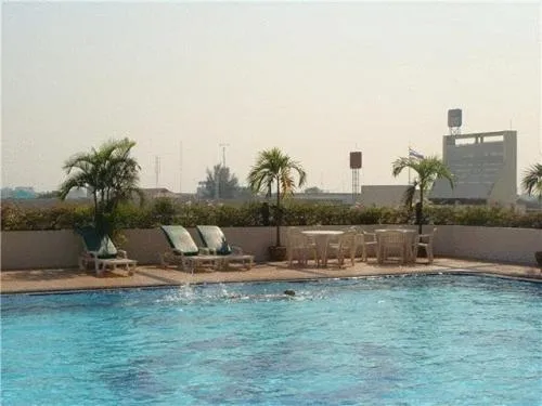 Swimming pool in Charoen Thani Hotel, Khon Kaen